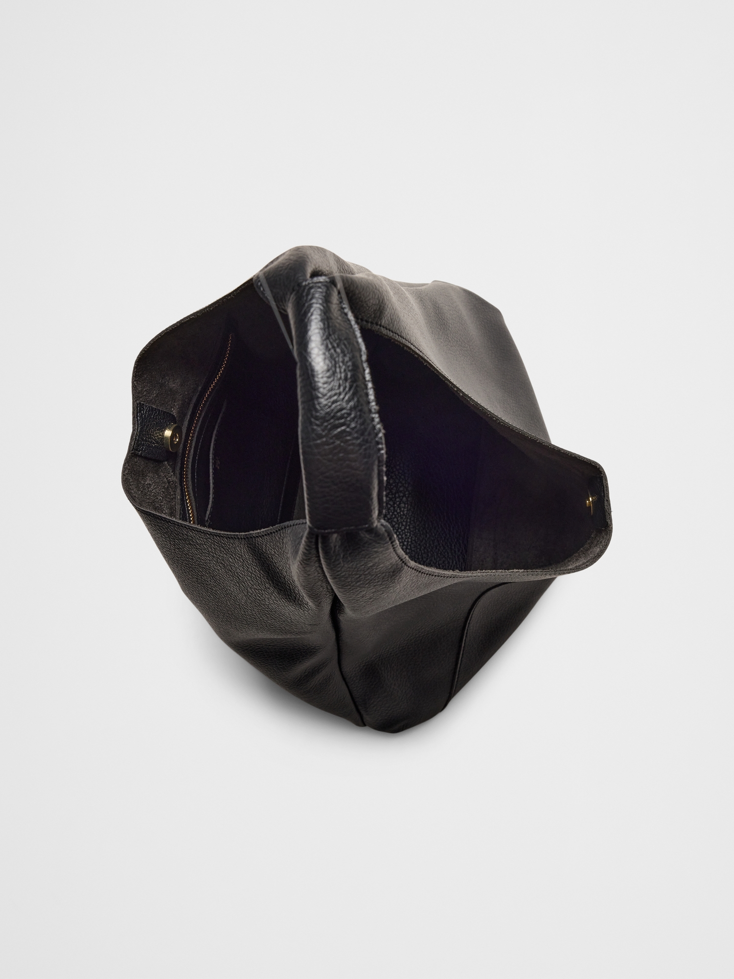Image number 4 showing, Vegan Leather Slouchy Tote