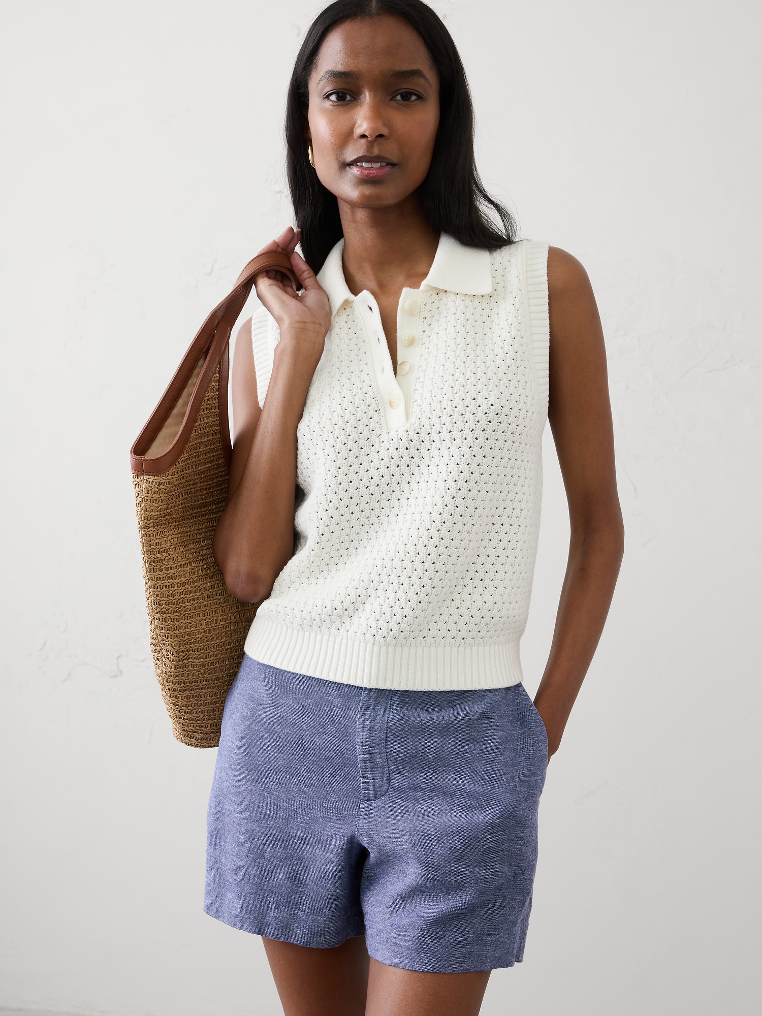 Image number 1 showing, Textured Sweater Polo
