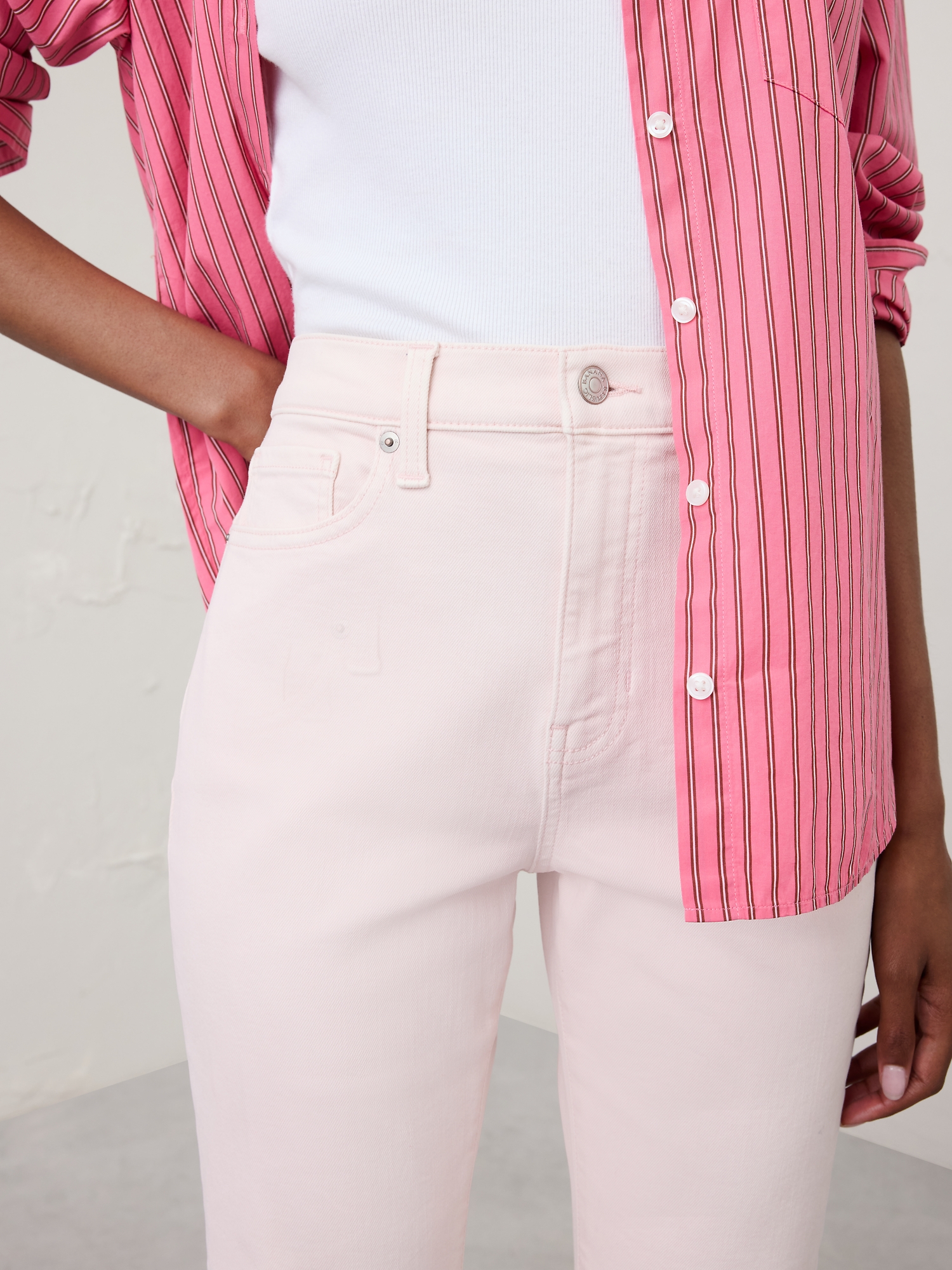 Image number 3 showing, Bootcut High-Rise Cropped Jean