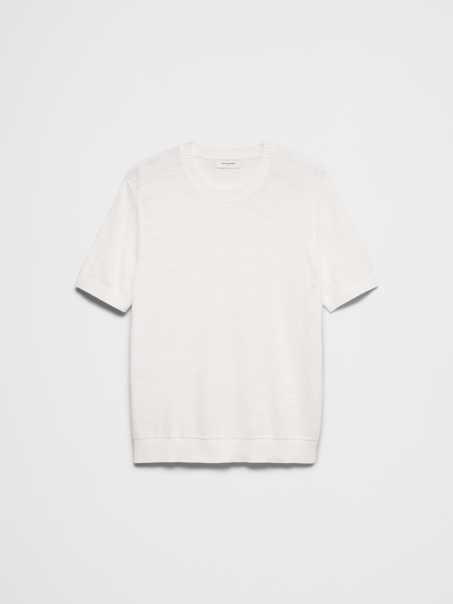 Image number 4 showing, Slubby Cotton Sweater T-Shirt