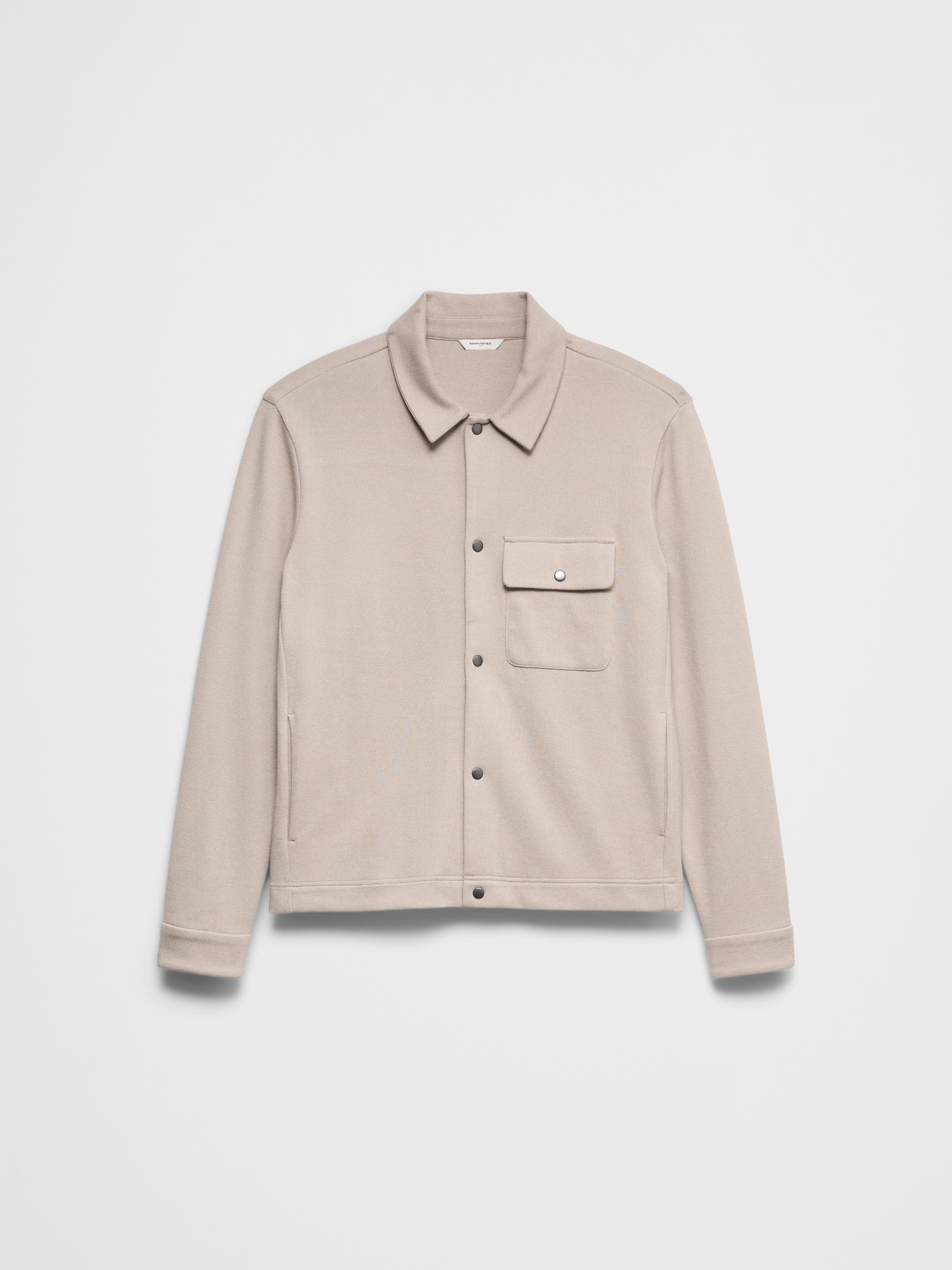Image number 4 showing, Knit Shirt Jacket