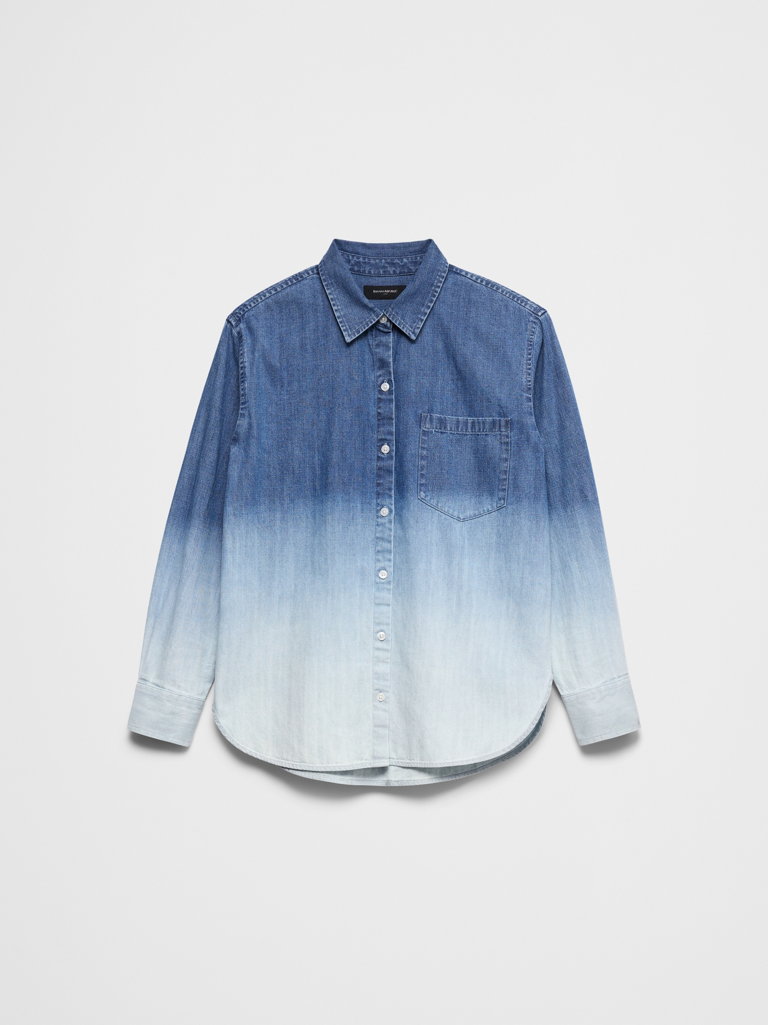 Image number 4 showing, Ombre Denim Shirt