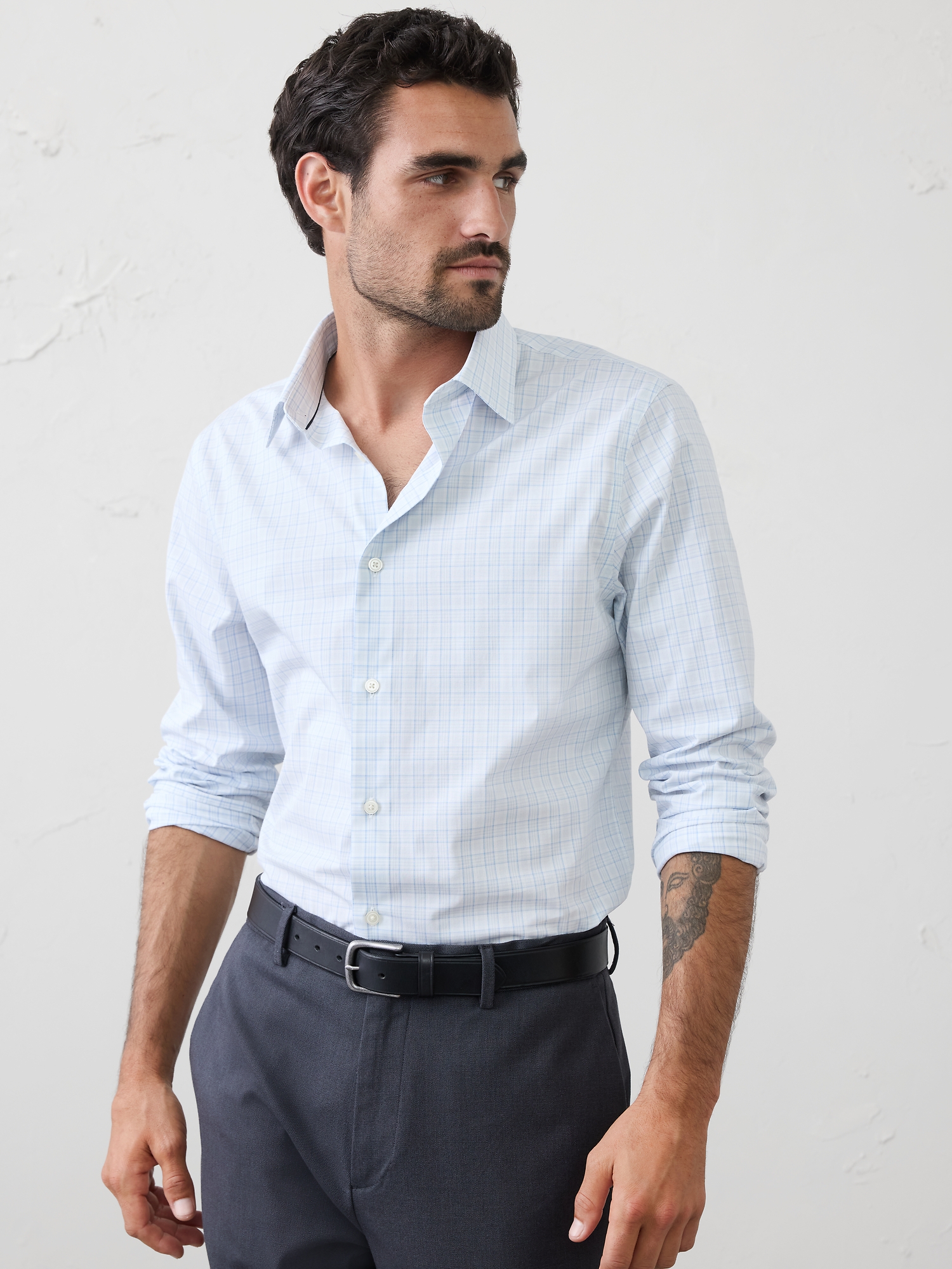 Image number 1 showing, Slim-Fit Dress Shirt