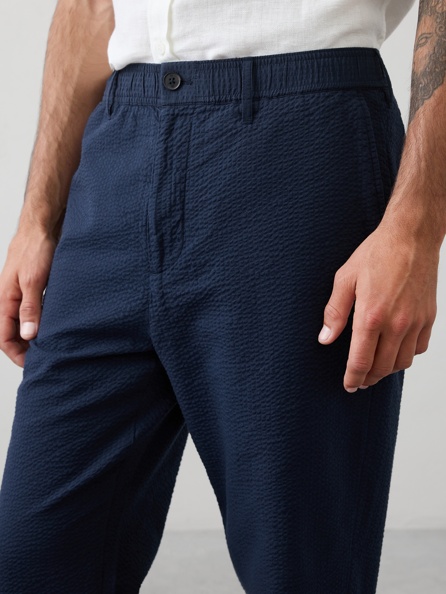 Image number 3 showing, Ease Seersucker Suit Trouser