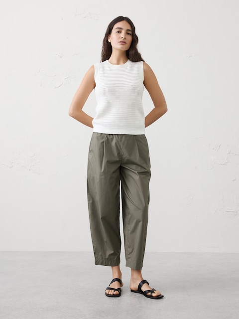 Textured Sweater Shell