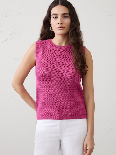 Textured Sweater Shell