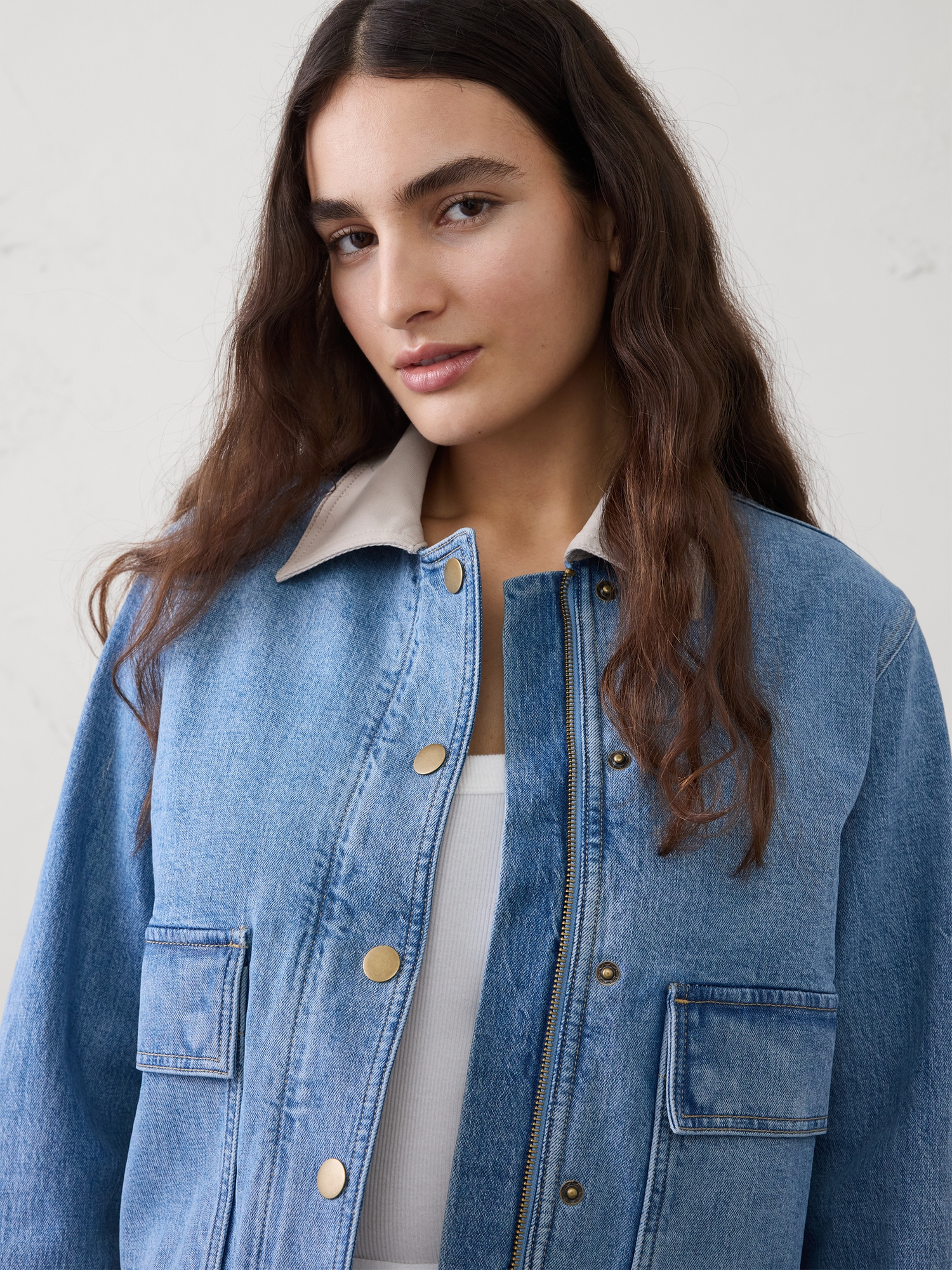 Image number 6 showing, Denim Barn Jacket