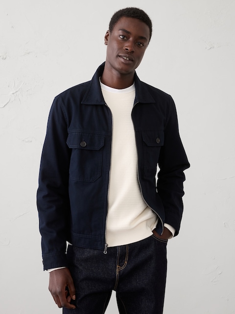 Washed Canvas Jacket