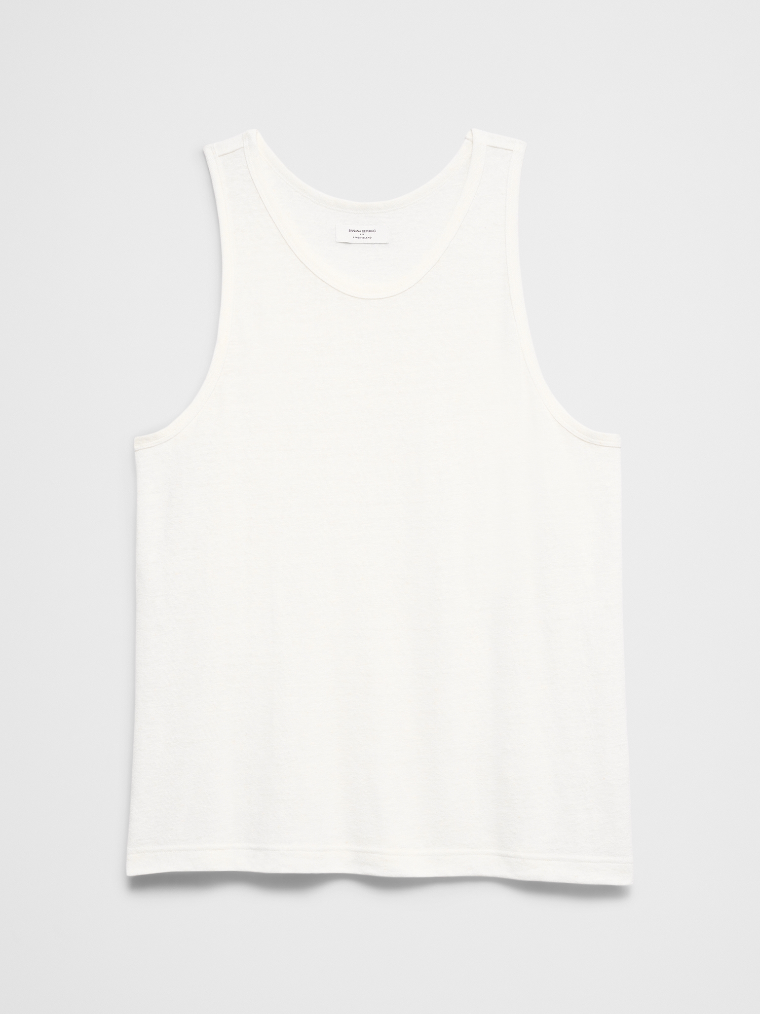 Image number 4 showing, Linen-Blend Tank