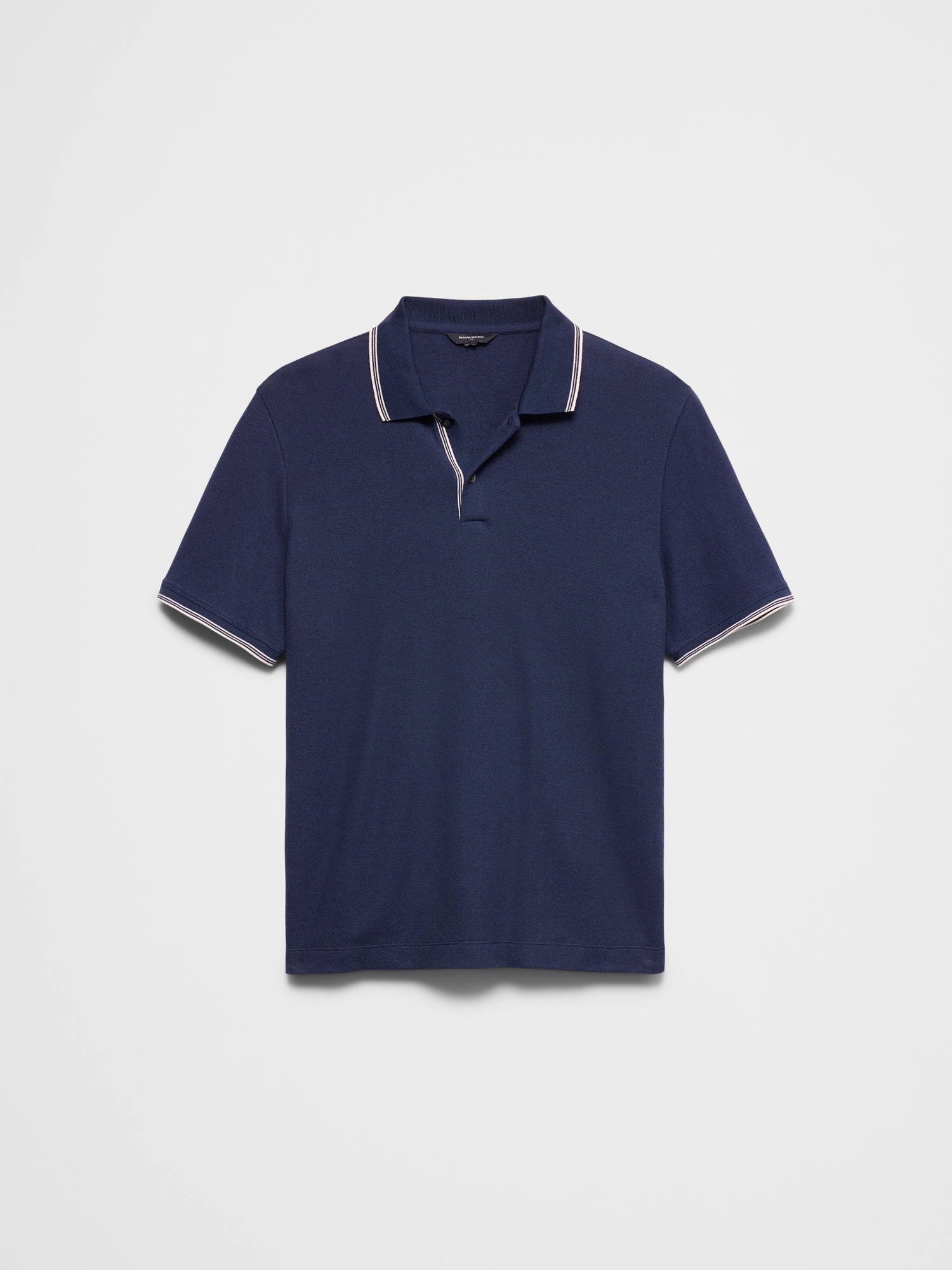 Image number 4 showing, Standard-Fit Textured Tipped Polo