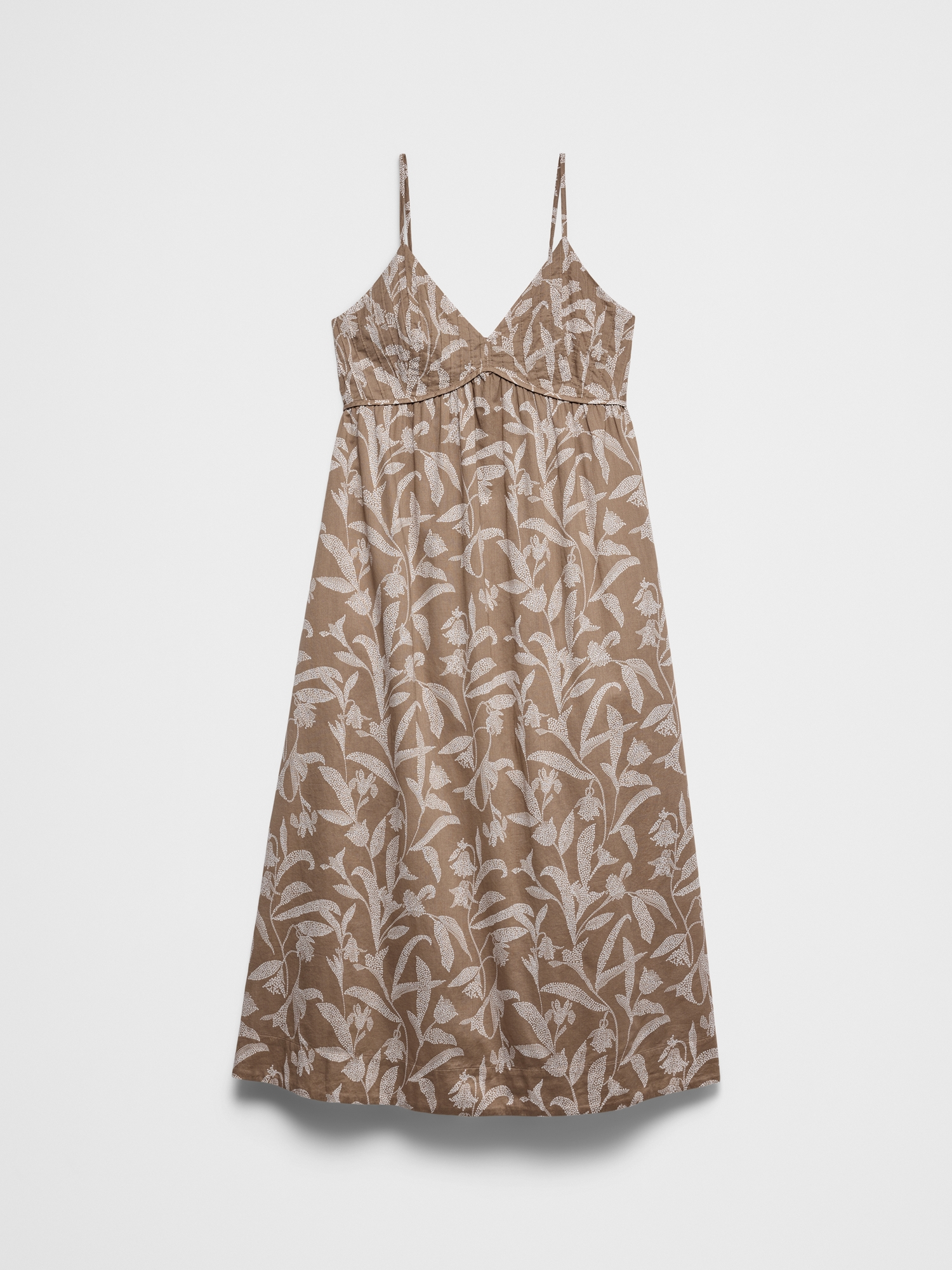 Image number 4 showing, Pleated Voile Long Midi Dress