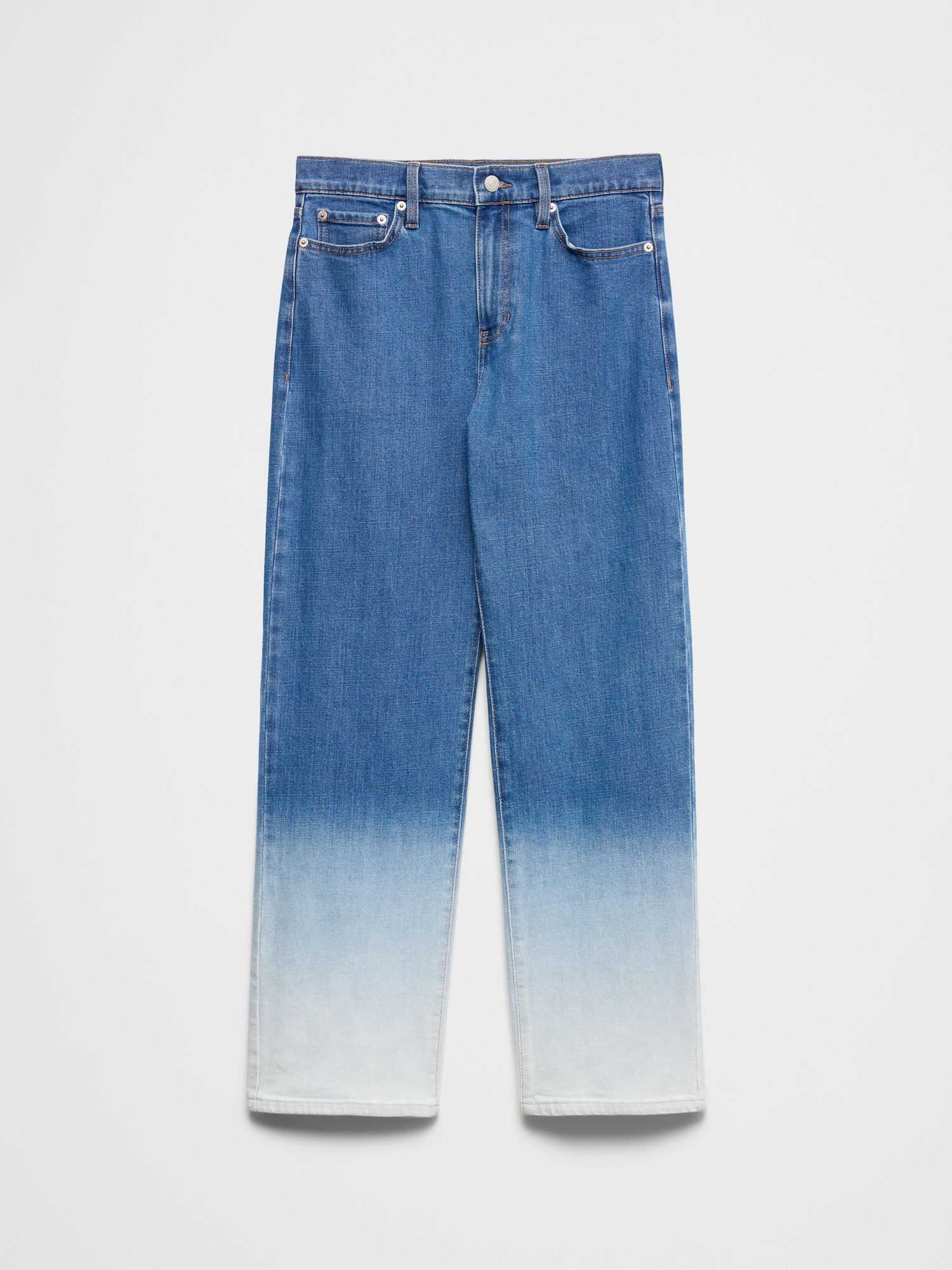 Image number 4 showing, Straight High-Rise Jean