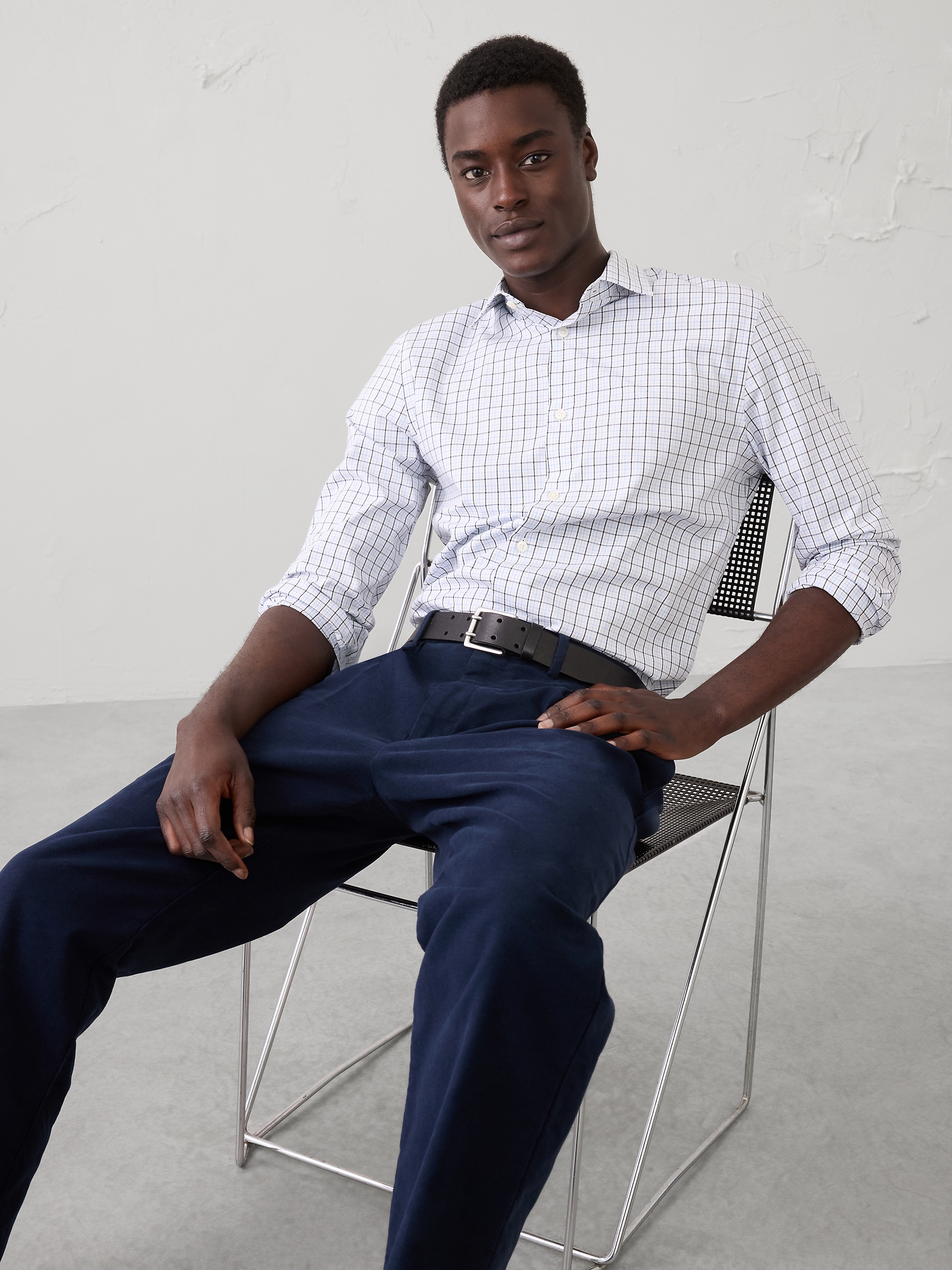 Image number 1 showing, Slim-Fit Dress Shirt
