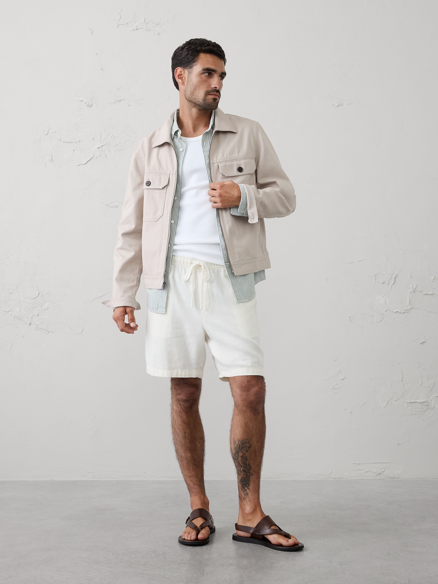 Image number 1 showing, Washed Canvas Jacket