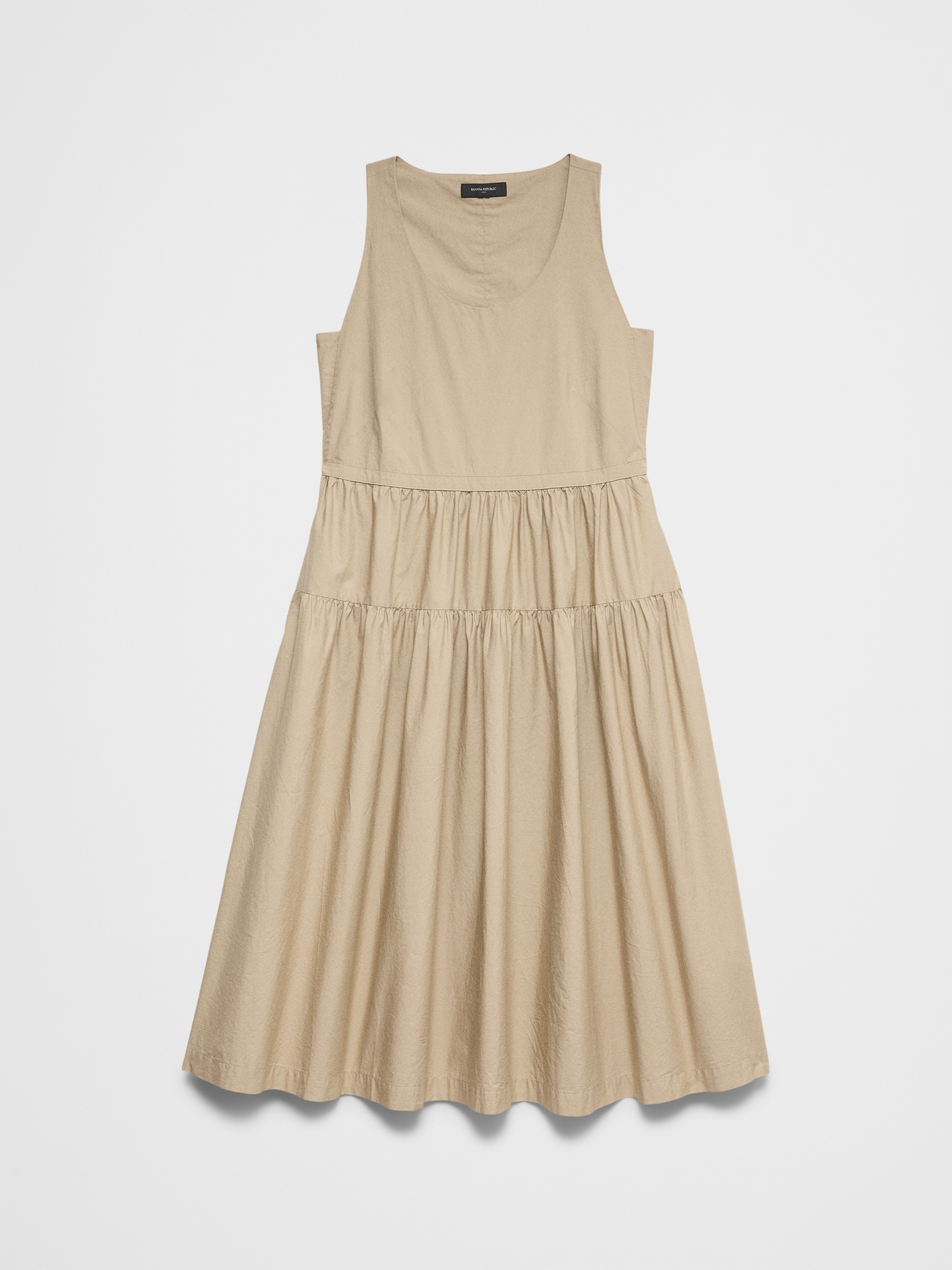L'image numéro 4 présente Robe mi-longue à taille tombante.