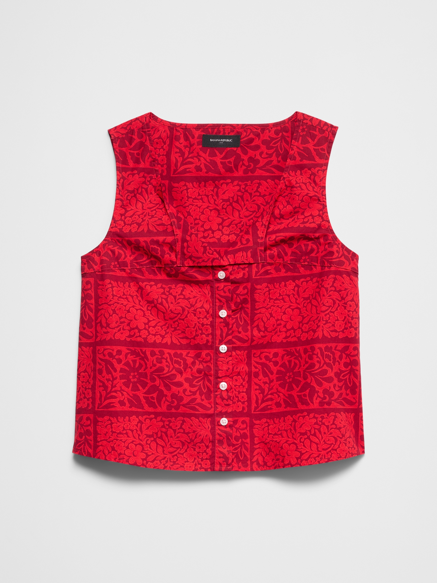Image number 4 showing, Button-Through Top