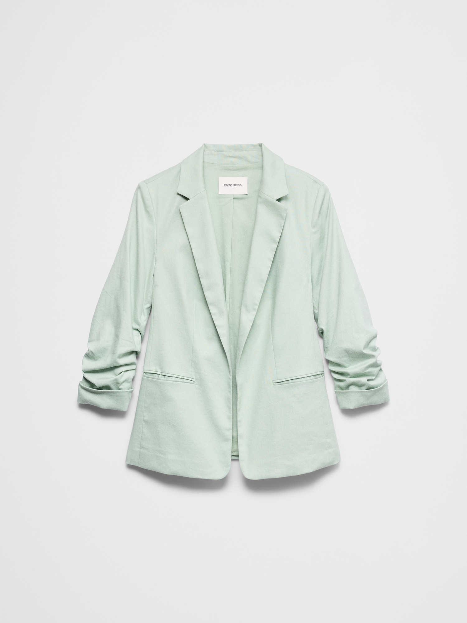 L'image numéro 4 présente Blazer Hayden en mélange de lin