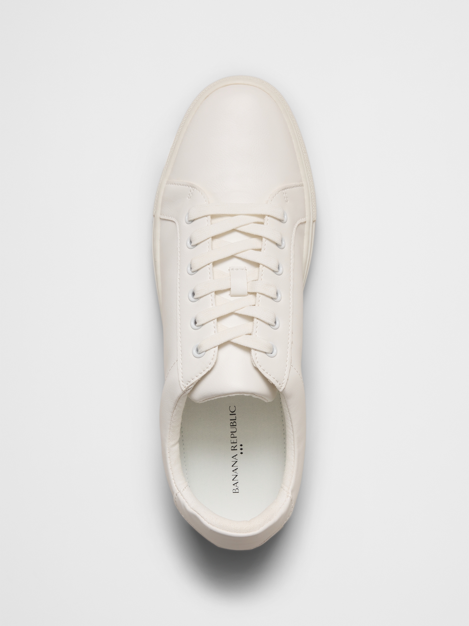 Image number 3 showing, Vegan Leather Sneakers
