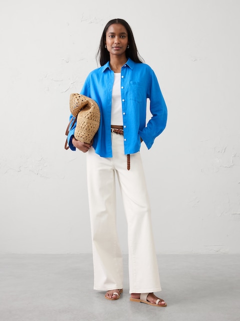 CHEMISE PARFAITE EN MÉLANGE DE LIN
