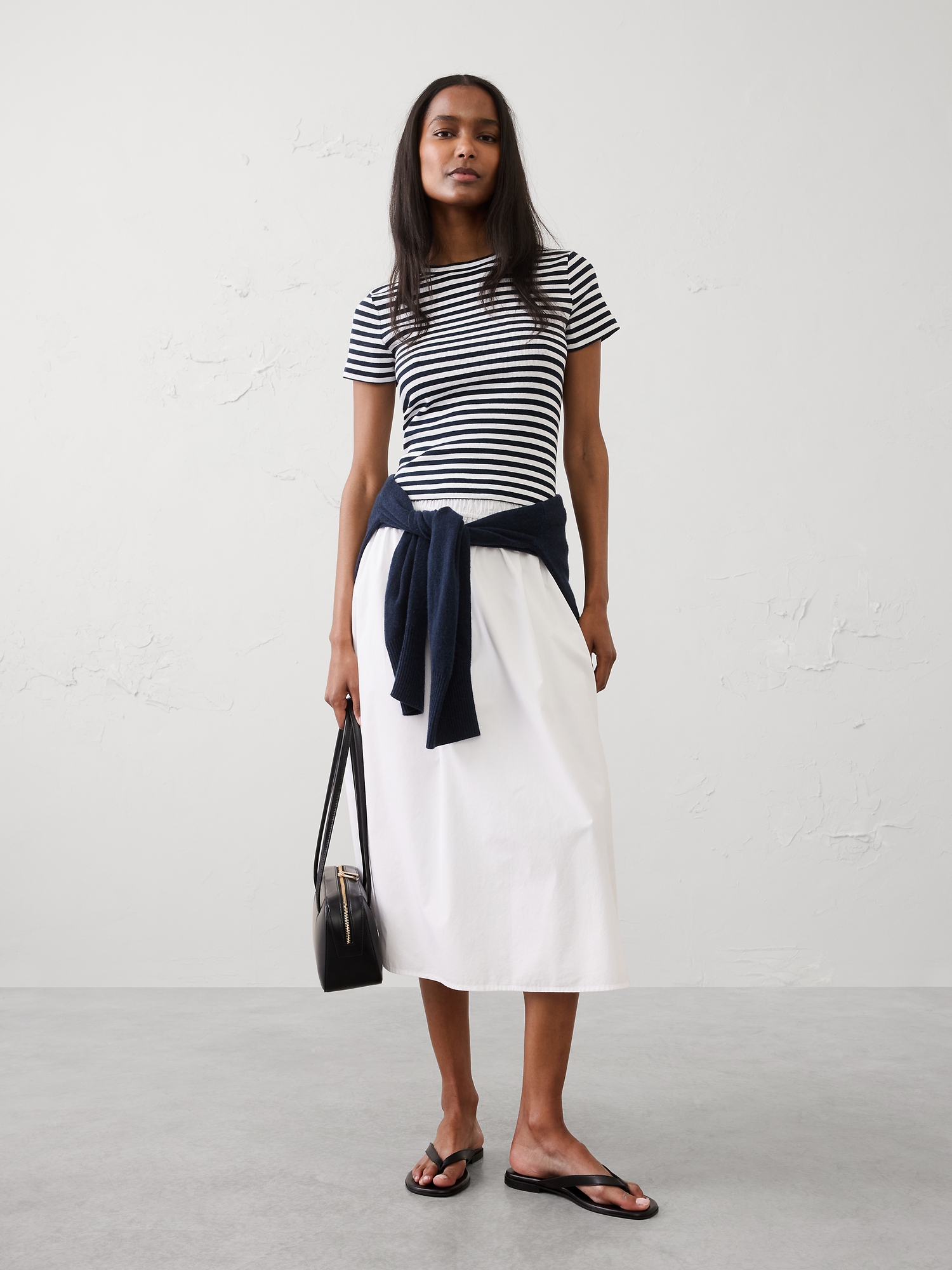 Image number 1 showing, Ribbed T-Shirt