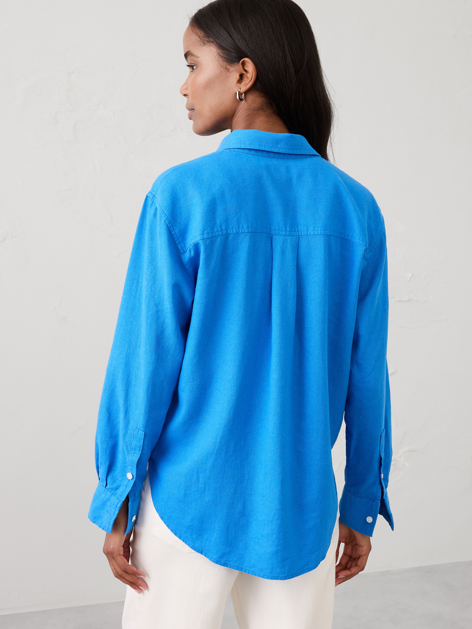 Image number 2 showing, Perfect Linen-Blend Shirt