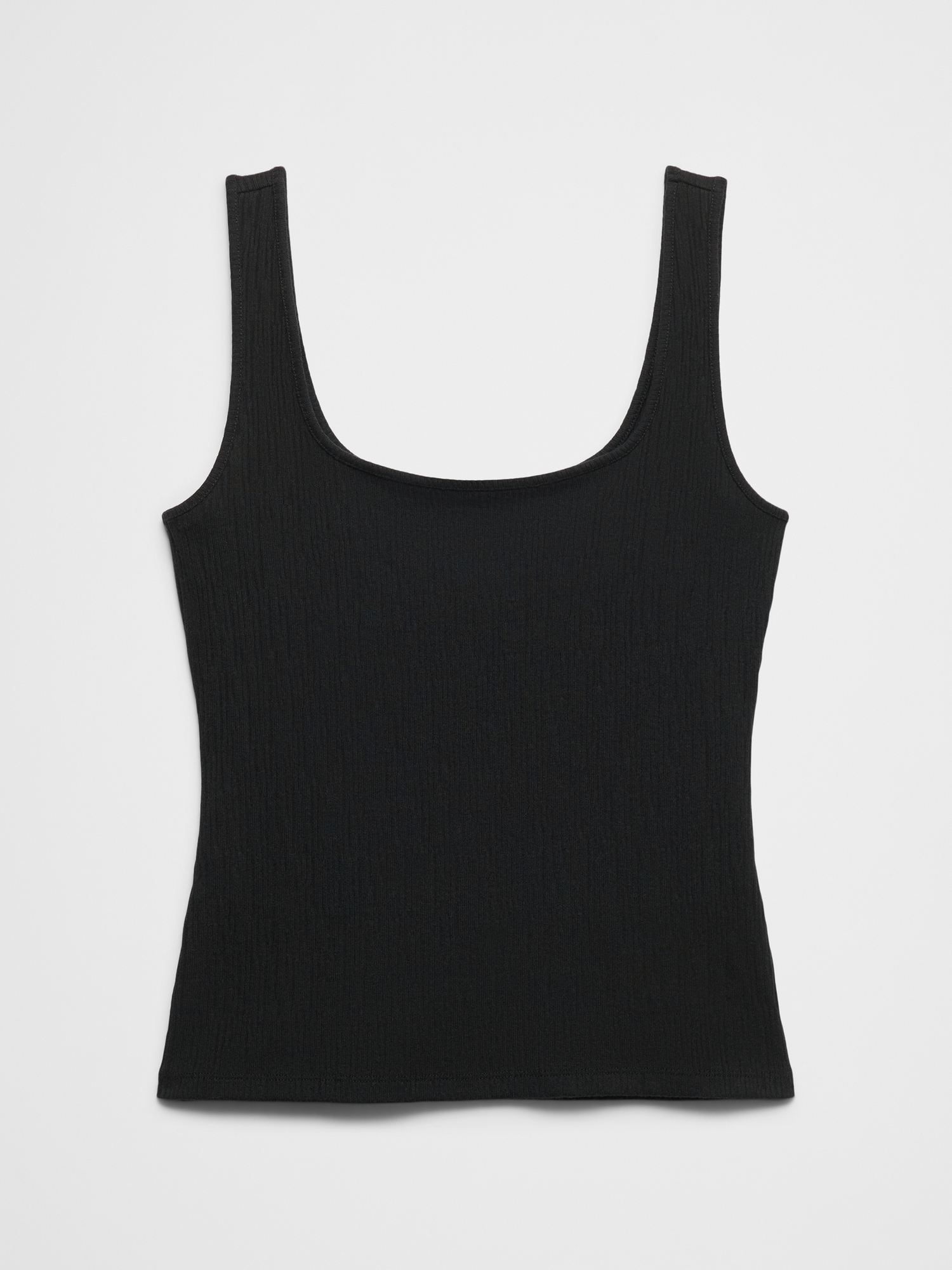 L'image numéro 4 présente Camisole côtelé et panachée