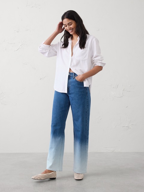 Straight High-Rise Jean