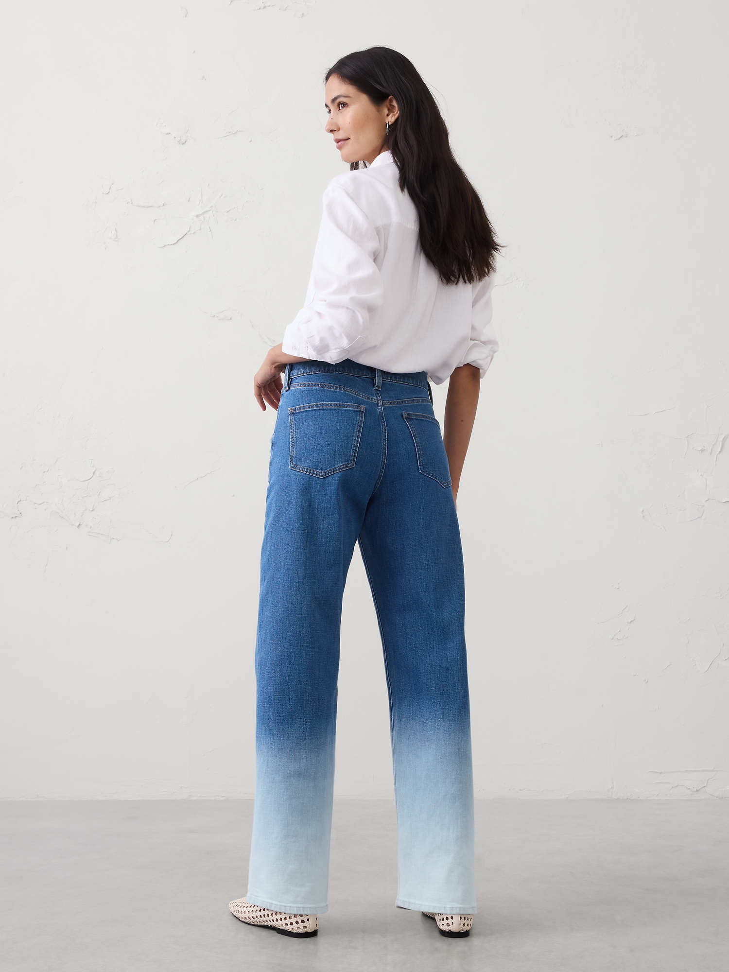 Image number 2 showing, Straight High-Rise Jean