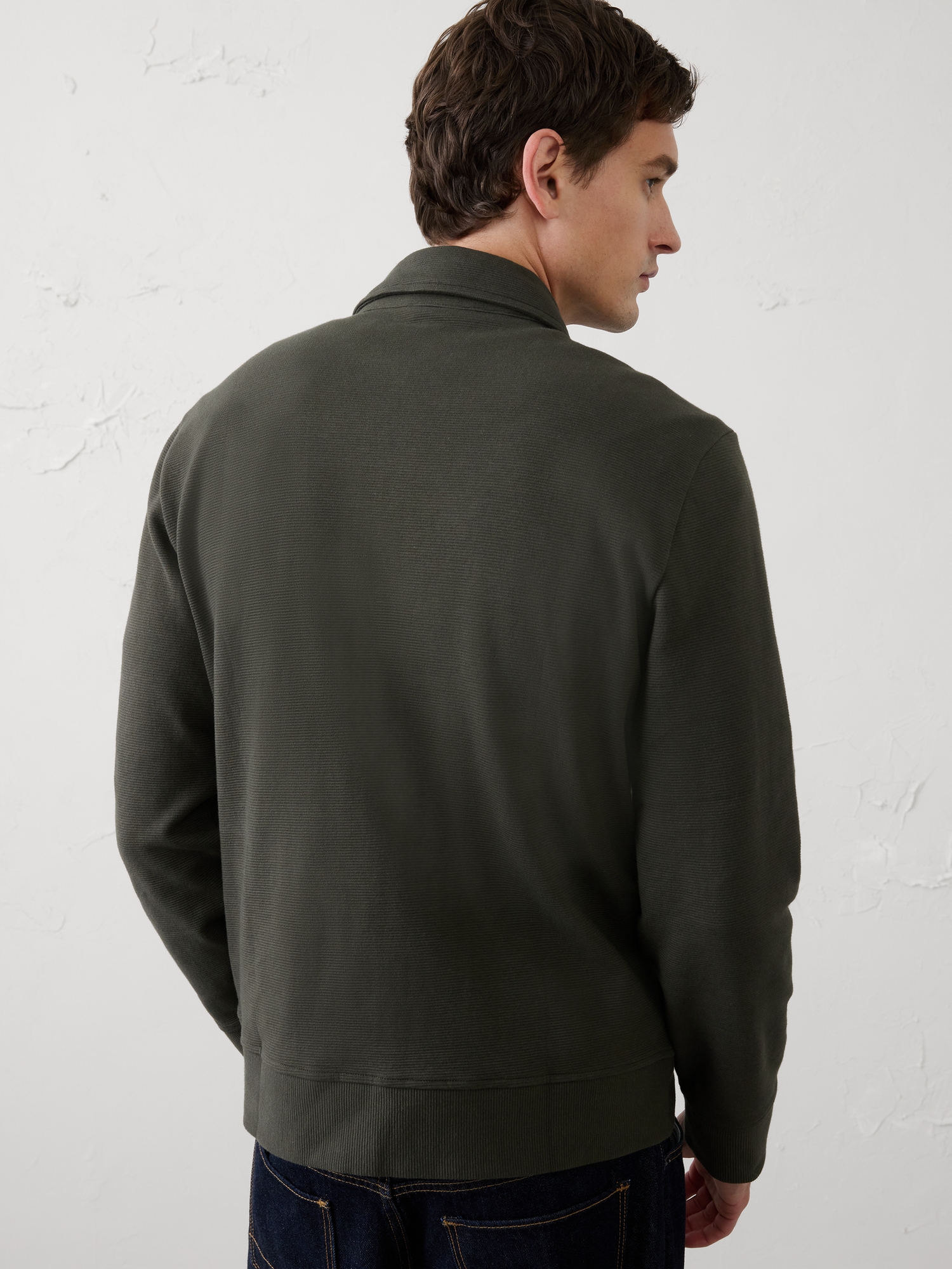 Image number 2 showing, Ottoman Quarter-Zip Pullover Polo