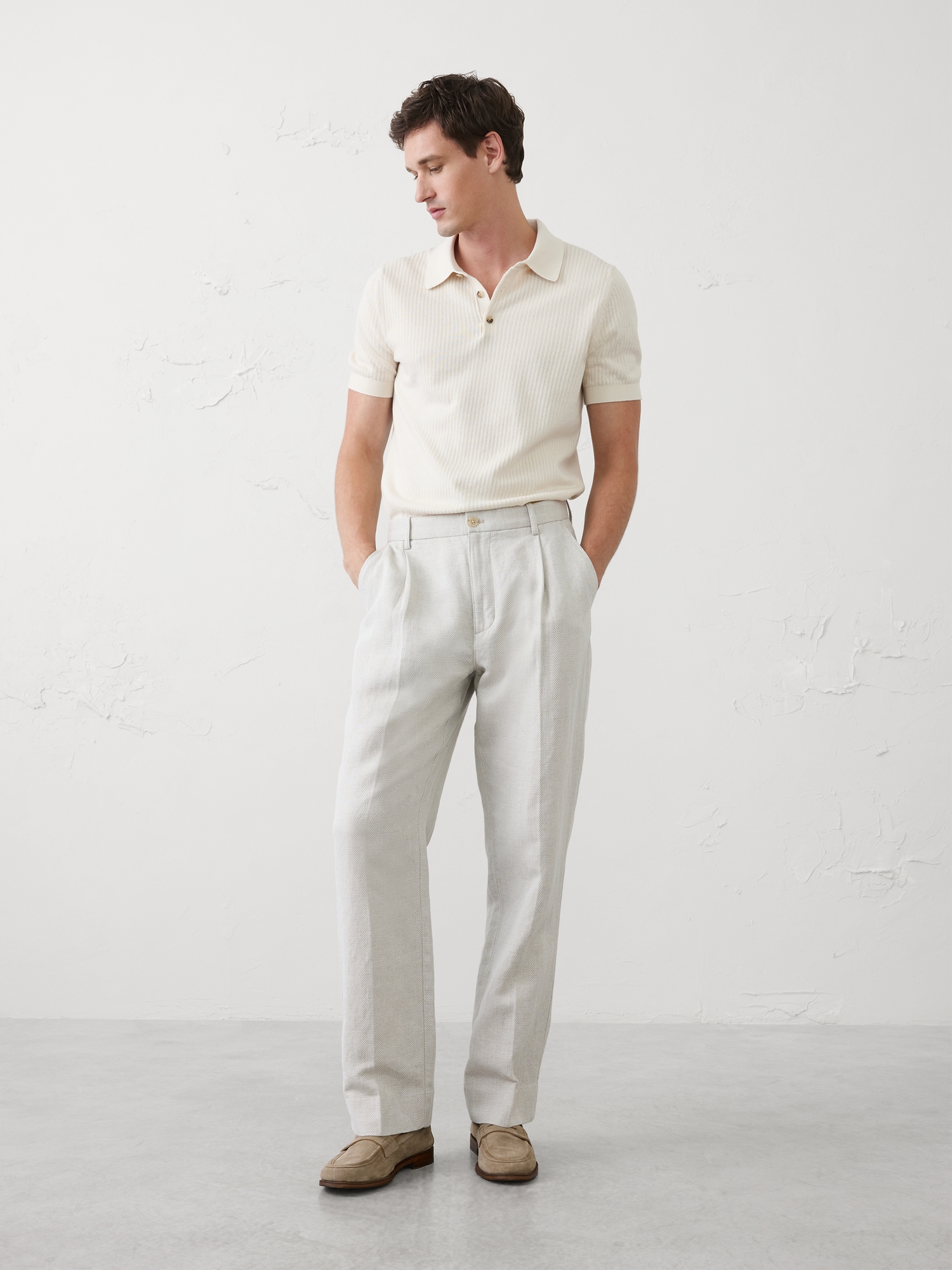 Image number 1 showing, Textured Sweater Polo