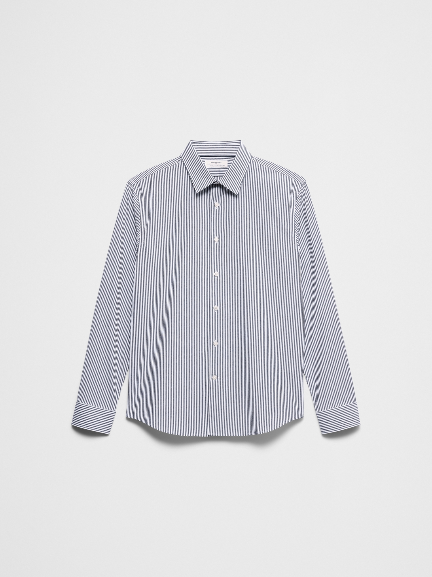 Image number 6 showing, Slim-Fit Untucked Dress Shirt