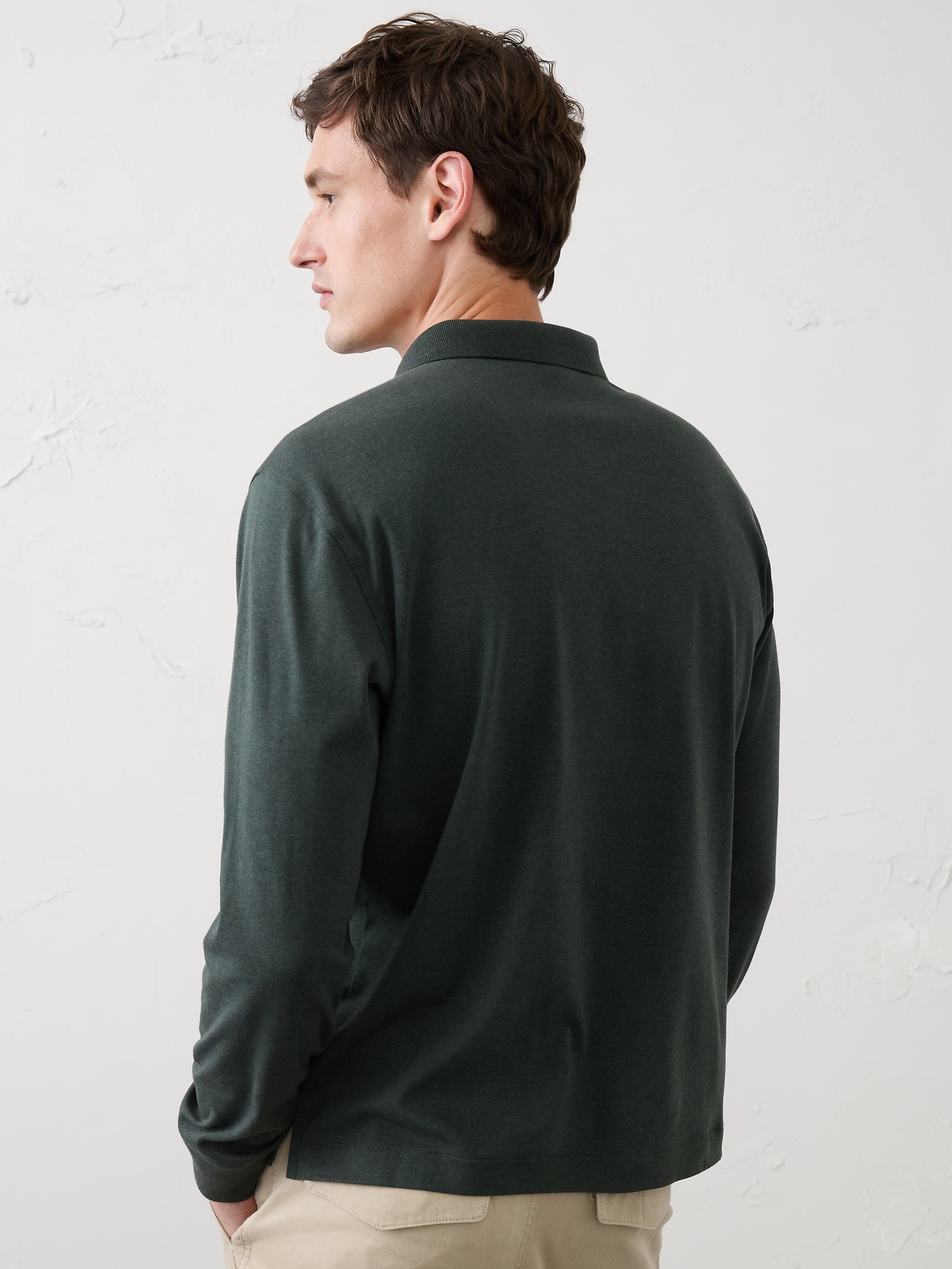 Image number 2 showing, Standard-Fit Luxe Touch Polo