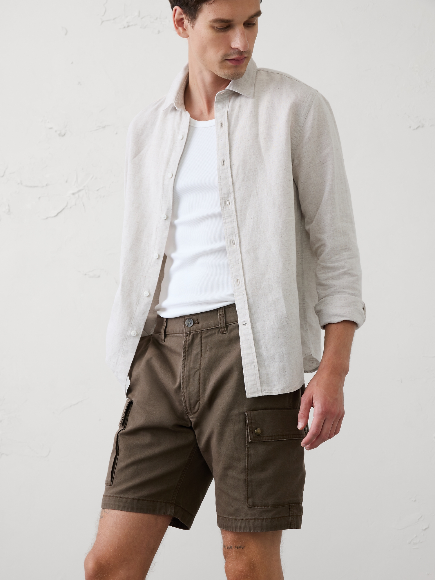 Image number 3 showing, 9" Canvas Cargo Short
