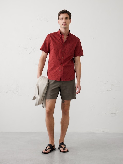 Slim-Fit Softwash Cotton Shirt