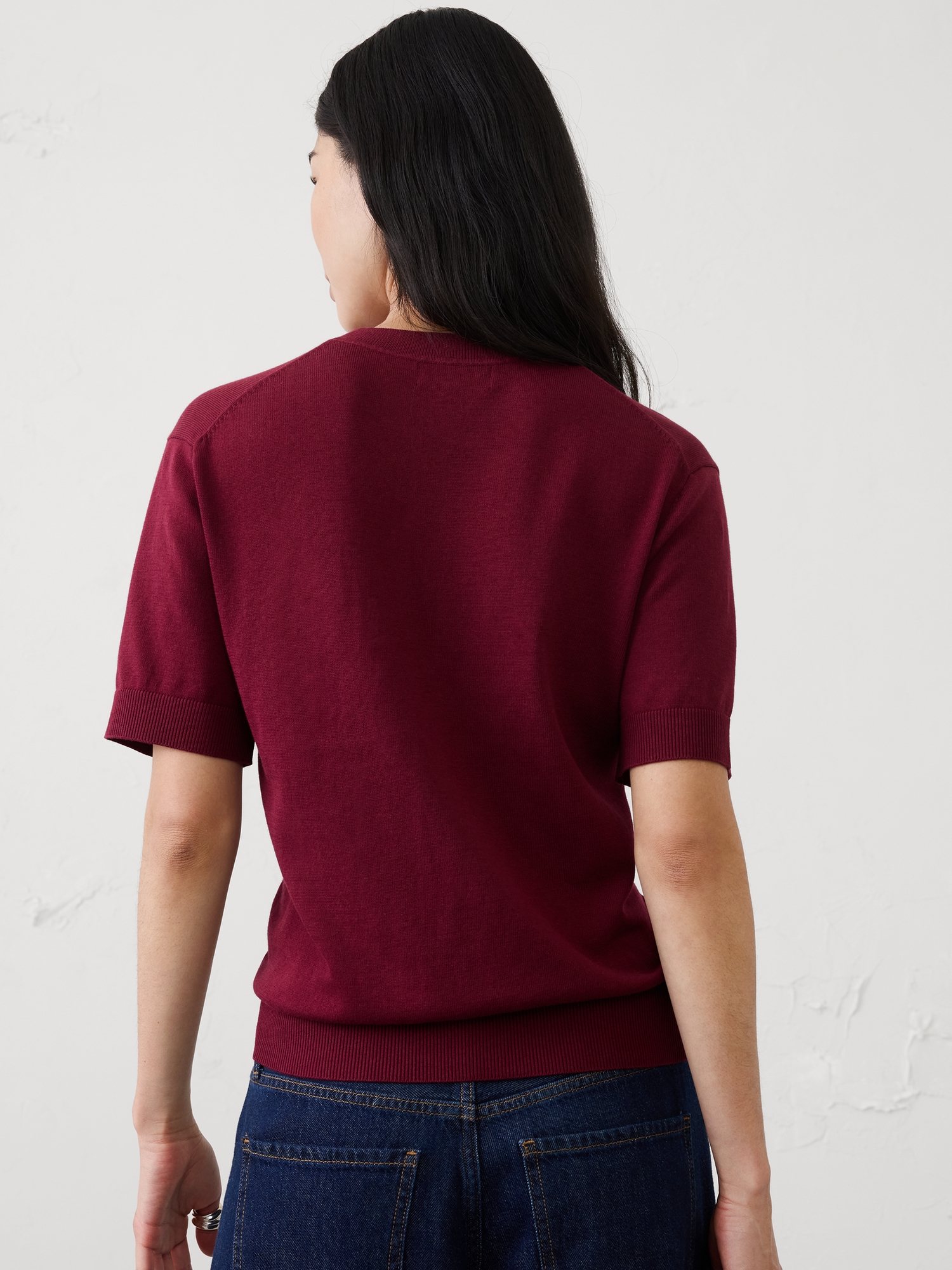 Image number 2 showing, Forever Pocket Sweater T-Shirt