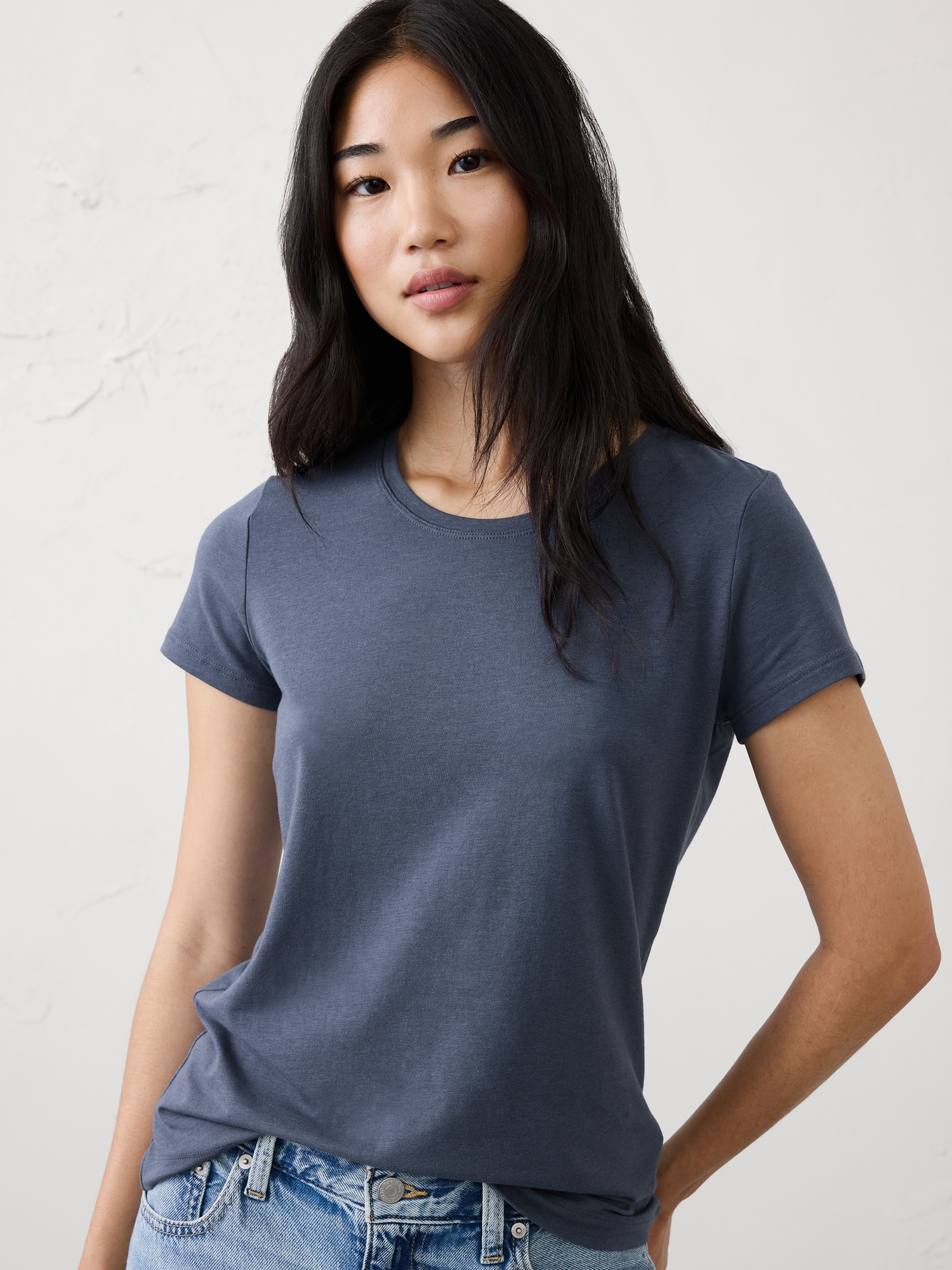 Image number 1 showing, Timeless Crew-Neck T-Shirt
