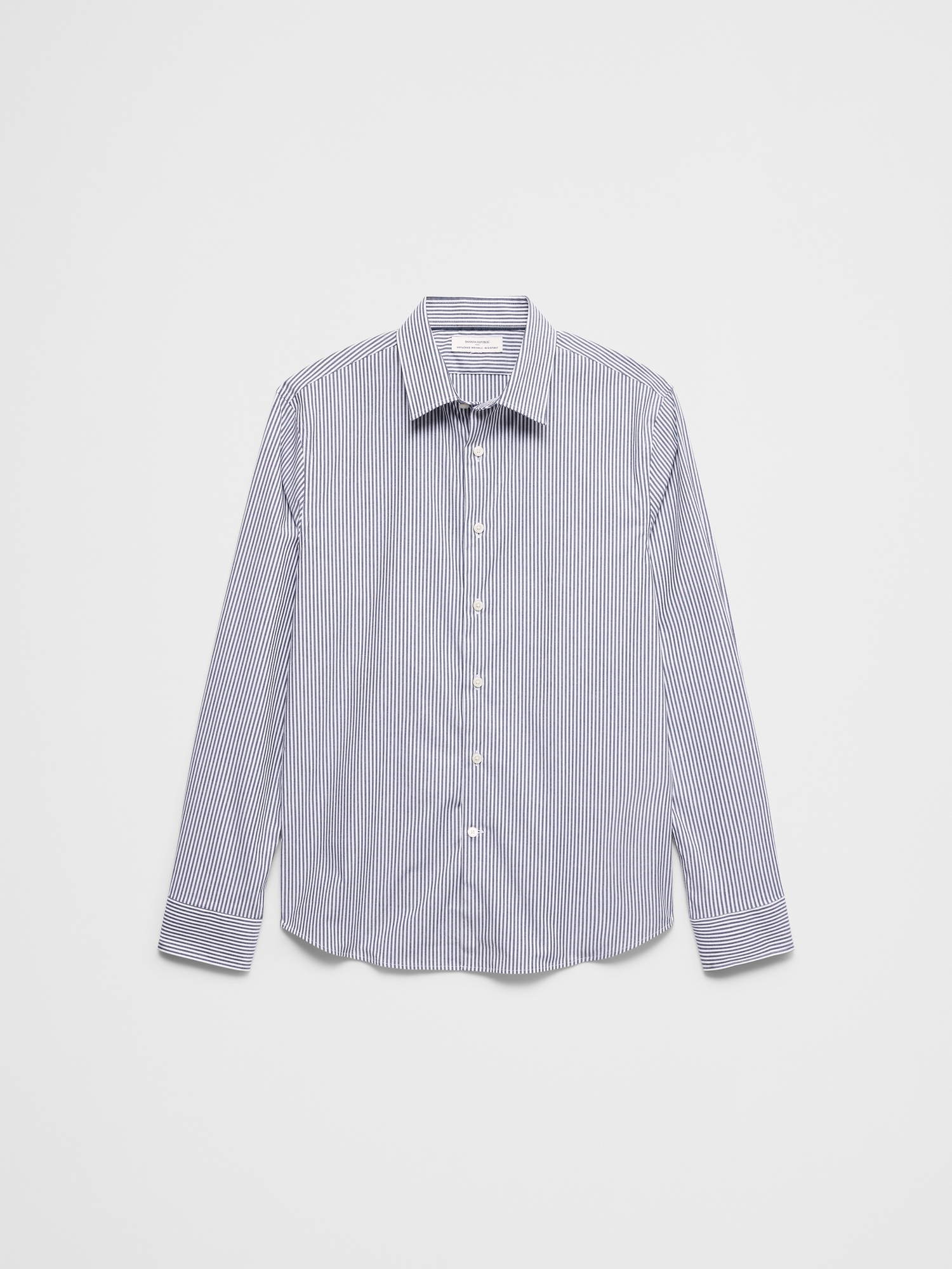 Image number 4 showing, Slim-Fit Untucked Dress Shirt
