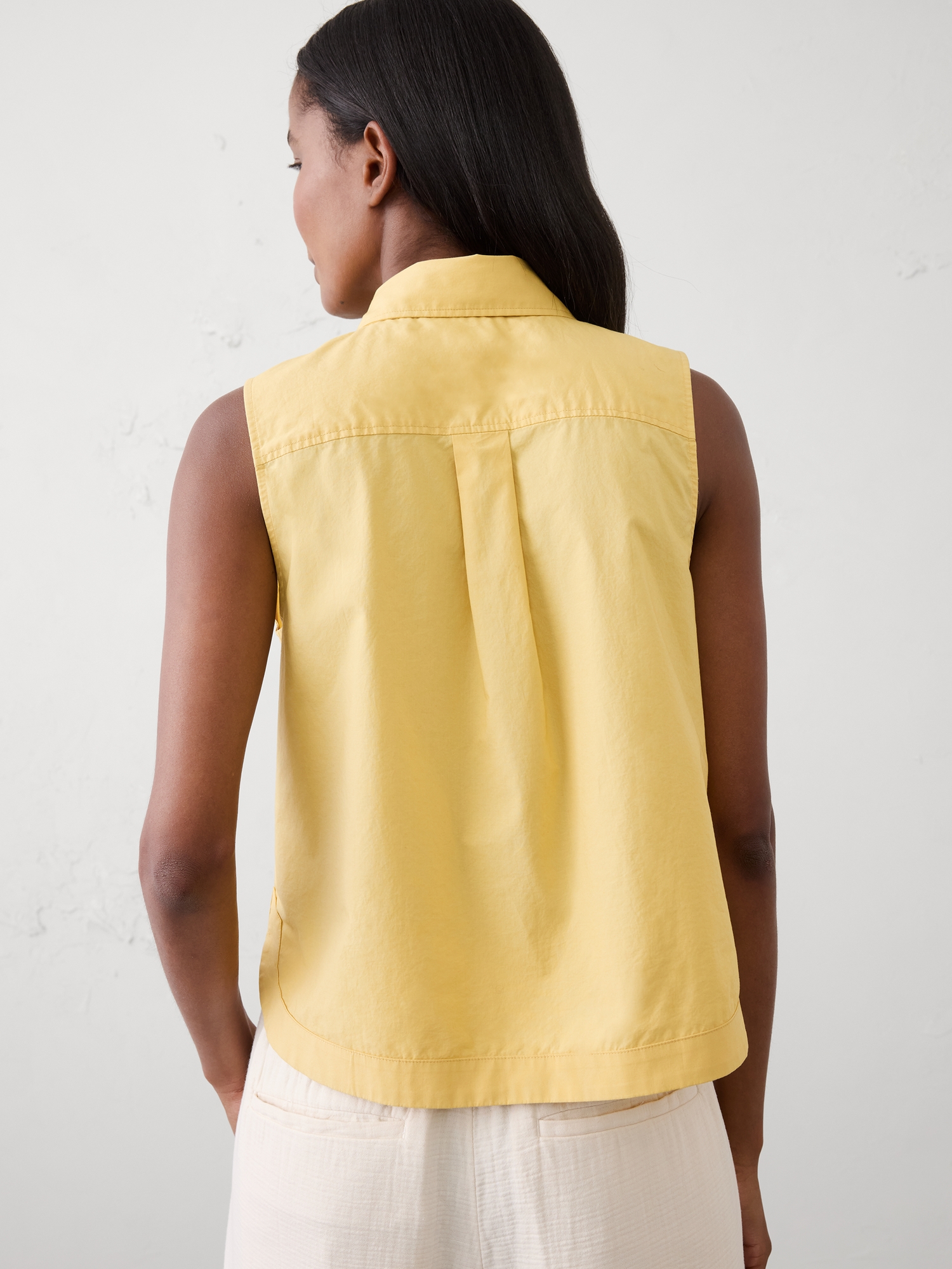 Image number 2 showing, Collared Cropped Shirt
