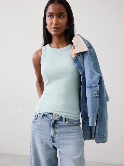 CAMISOLE CÔTELÉE À DOS NAGEUR