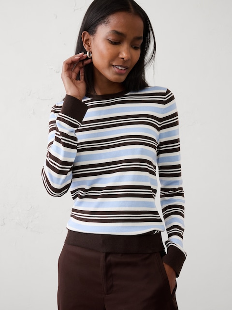 Forever Multi-Stripe Sweater