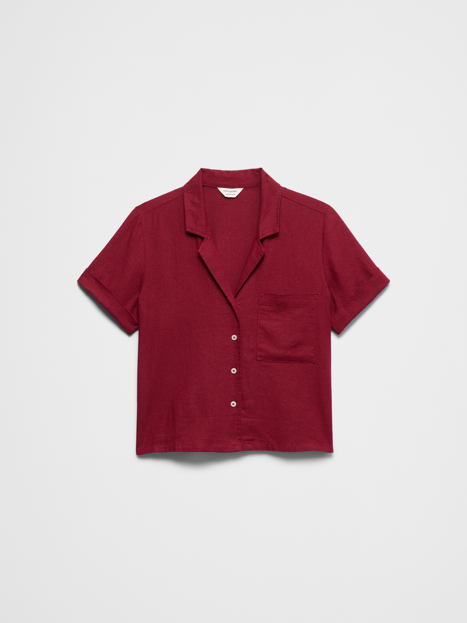 L'image numéro 4 présente Chemise en mélange de lin