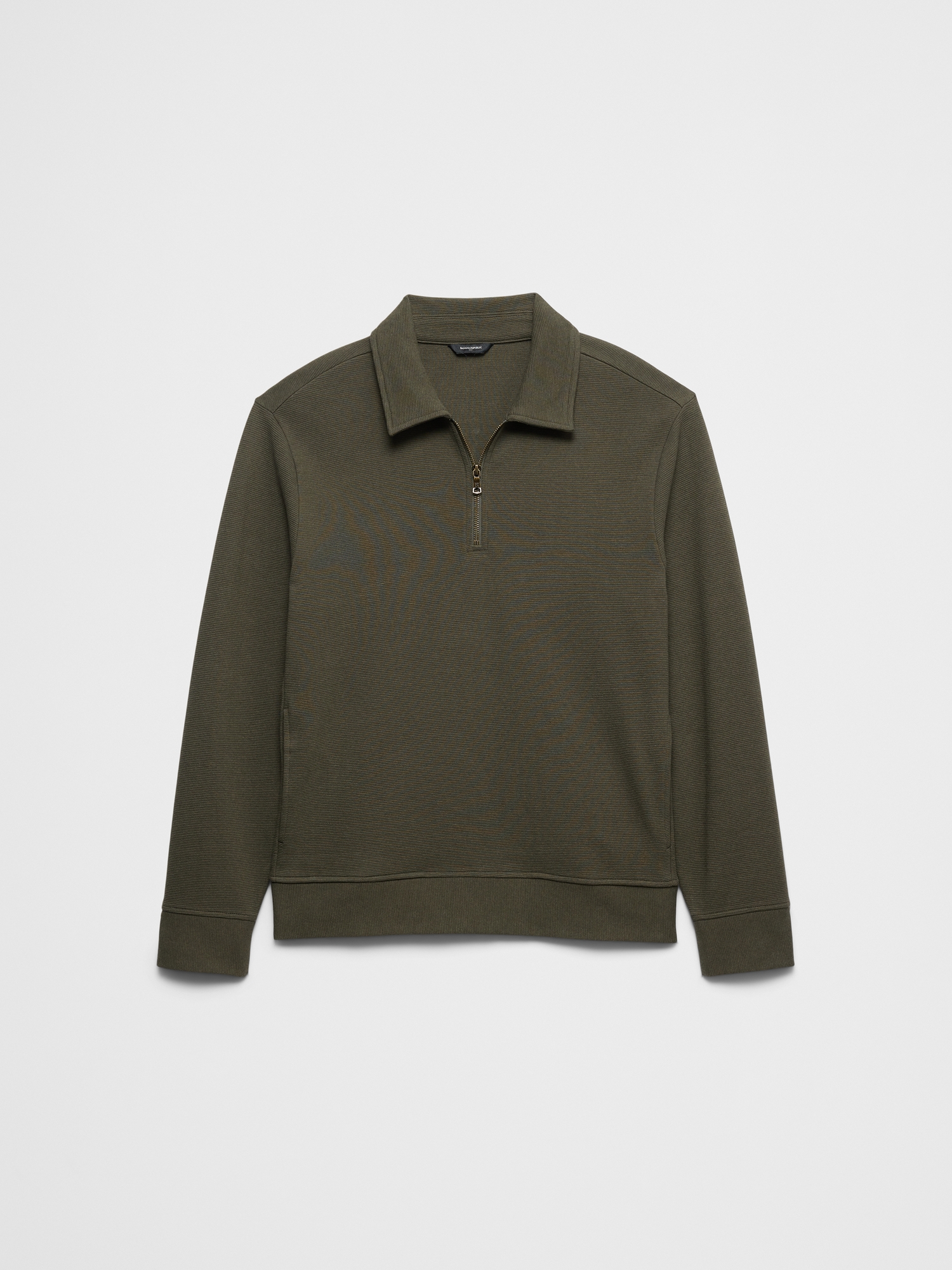 Image number 4 showing, Ottoman Quarter-Zip Pullover Polo