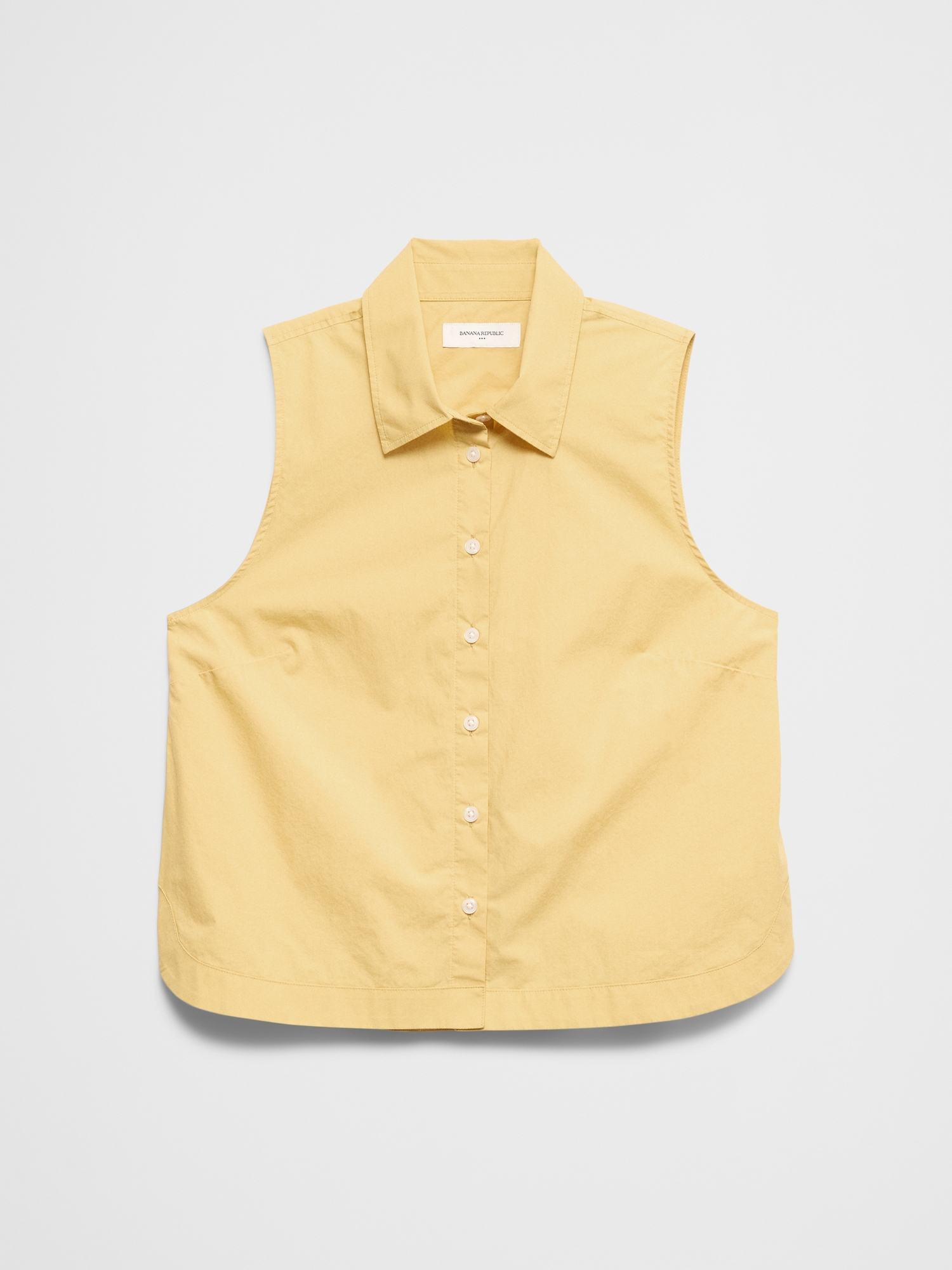 Image number 4 showing, Collared Cropped Shirt