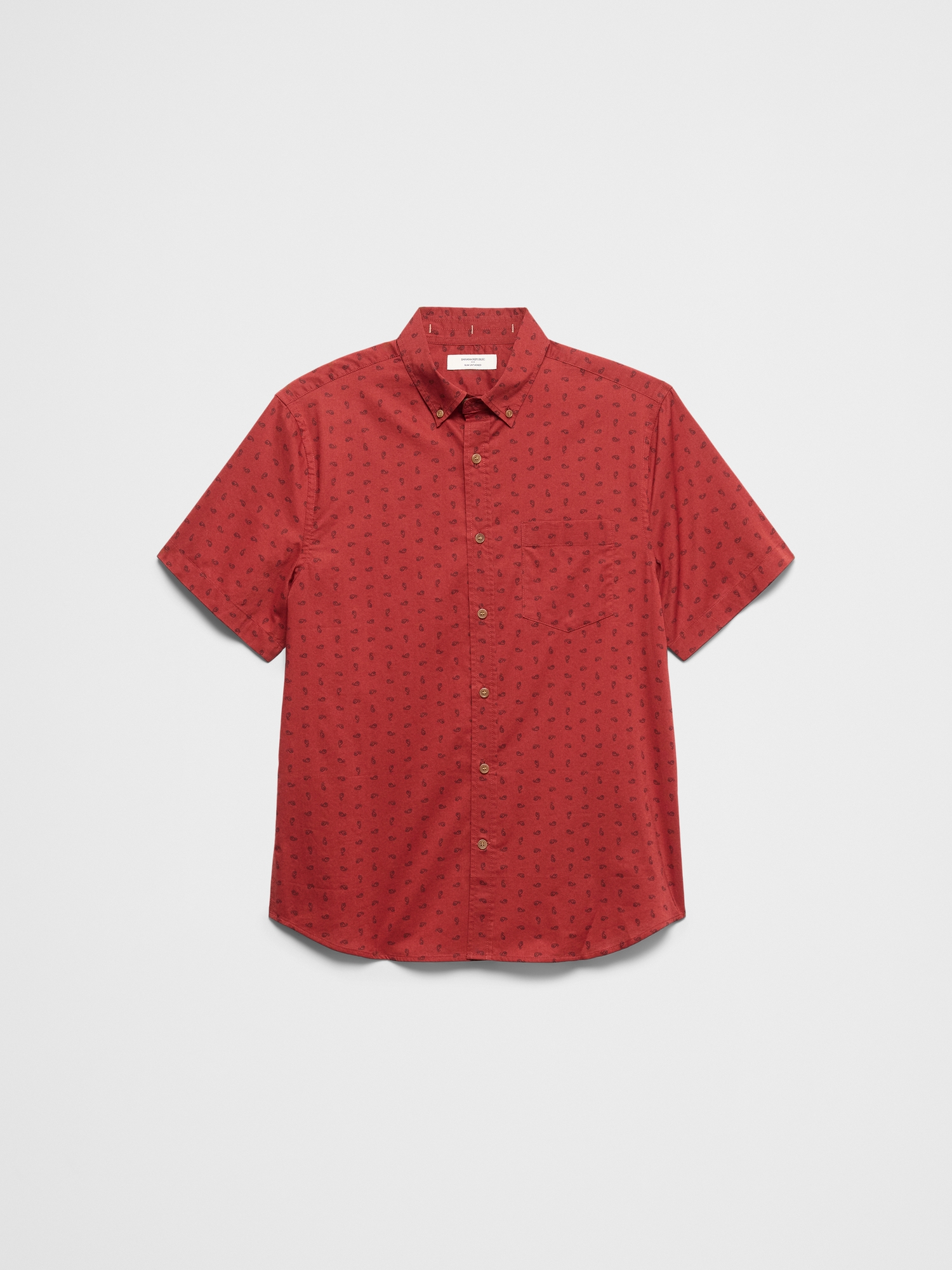 Image number 4 showing, Slim-Fit Softwash Cotton Shirt