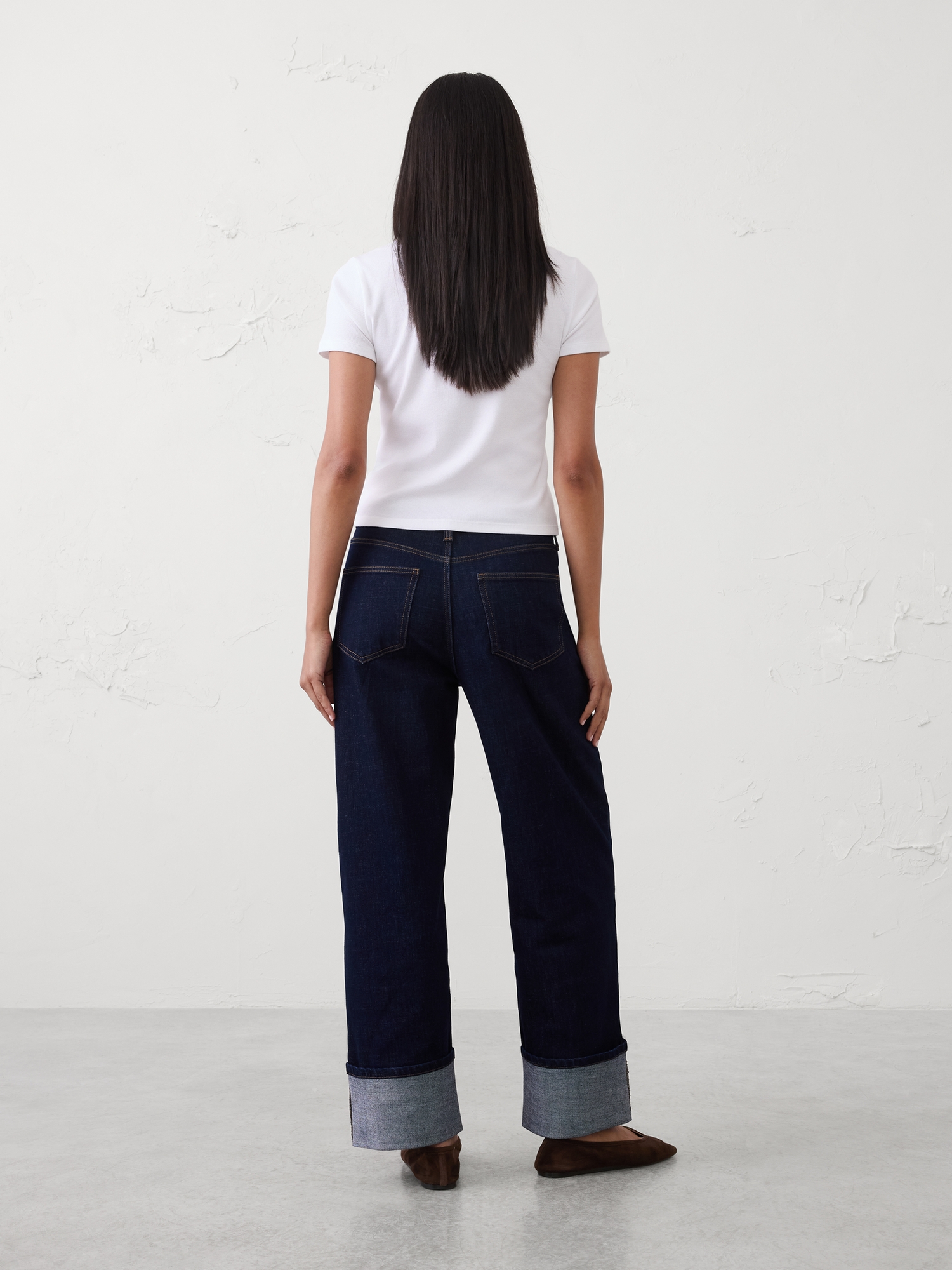 Image number 2 showing, Straight High-Rise Jean