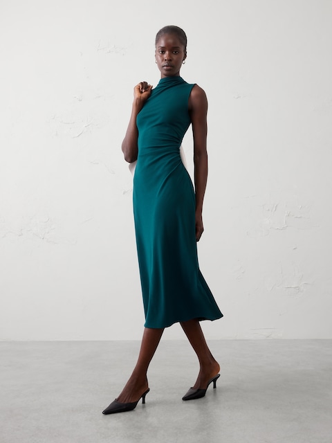 Cozy Ribbed Maxi Dress