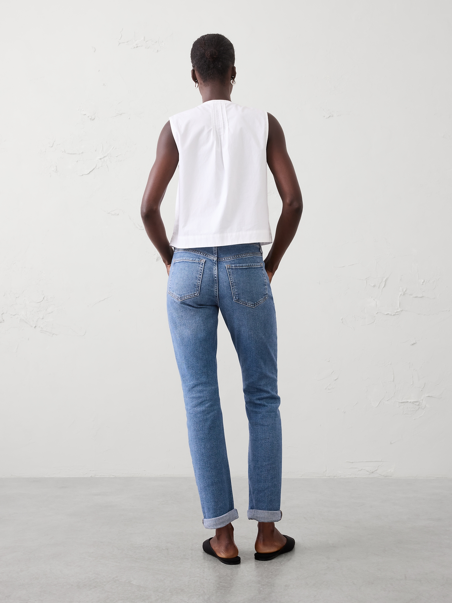 Image number 2 showing, Girlfriend Mid-Rise Jean