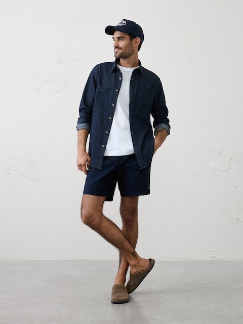 Standard-Fit Denim Heritage Shirt