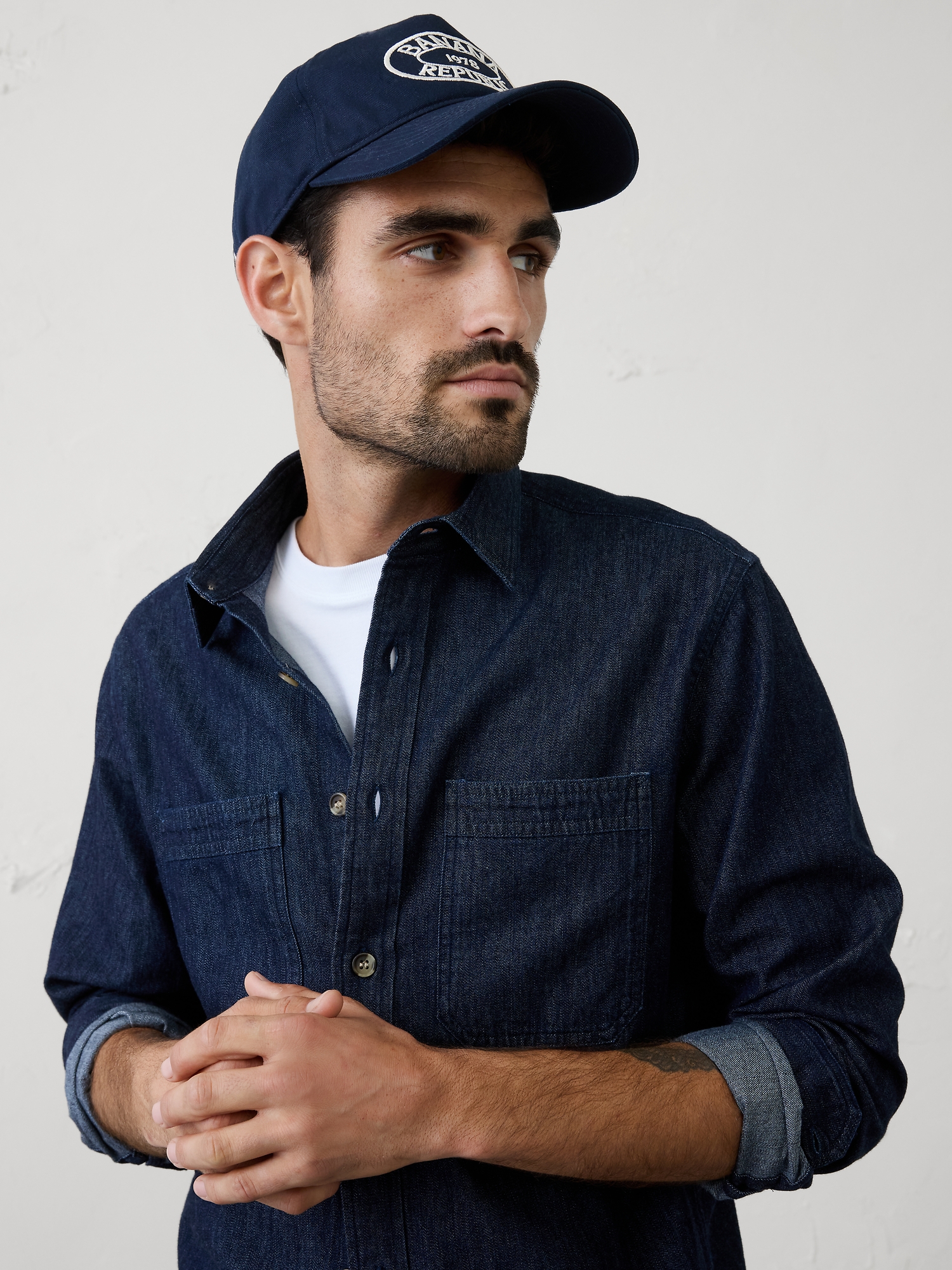 Image number 3 showing, Standard-Fit Denim Heritage Shirt