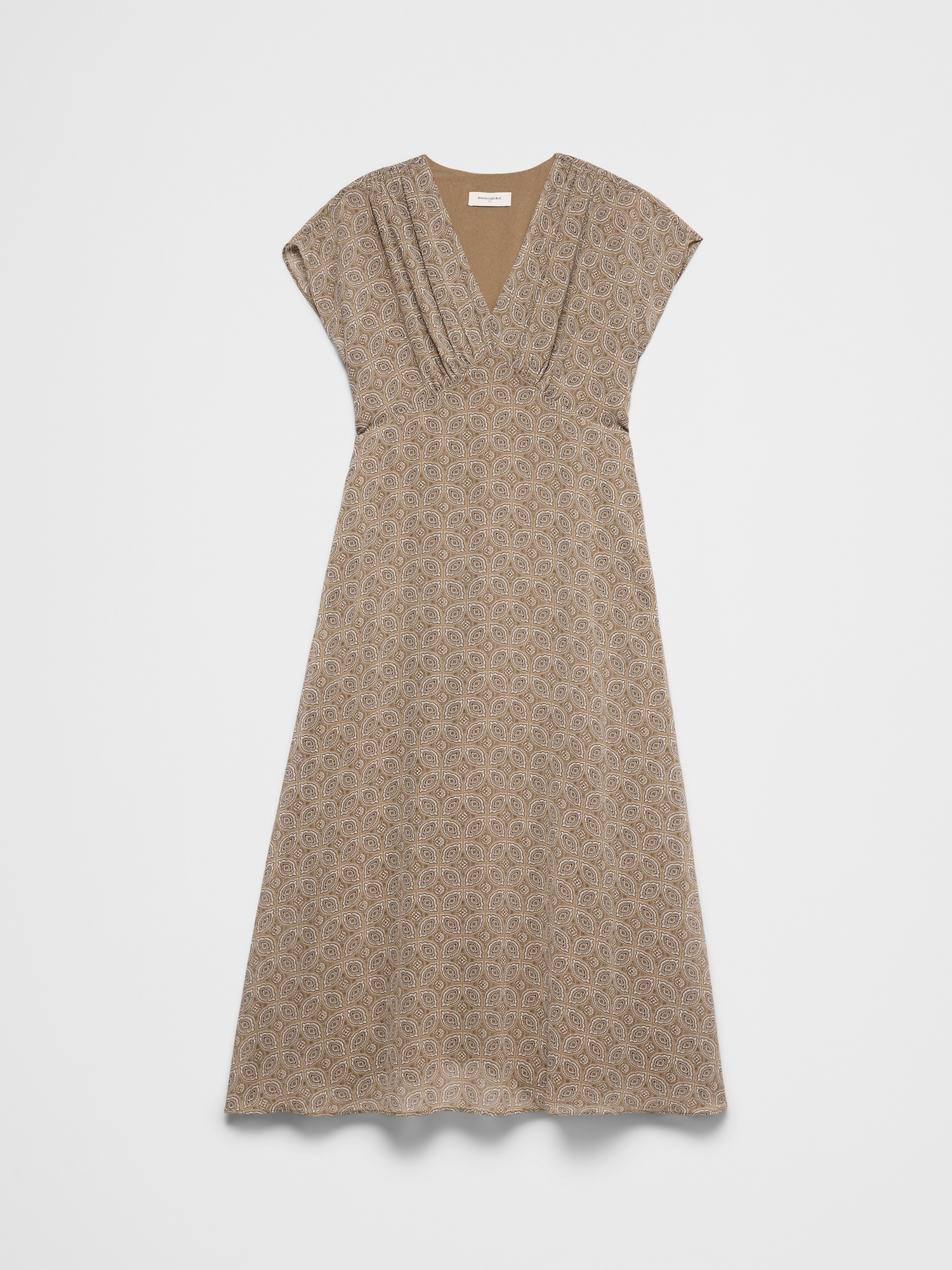 Image number 4 showing, Gathered Empire Midi Dress